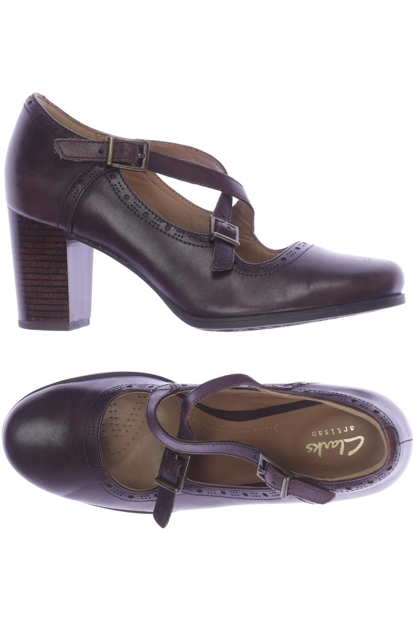 

Clarks Damen Pumps, bordeaux, Gr. 38