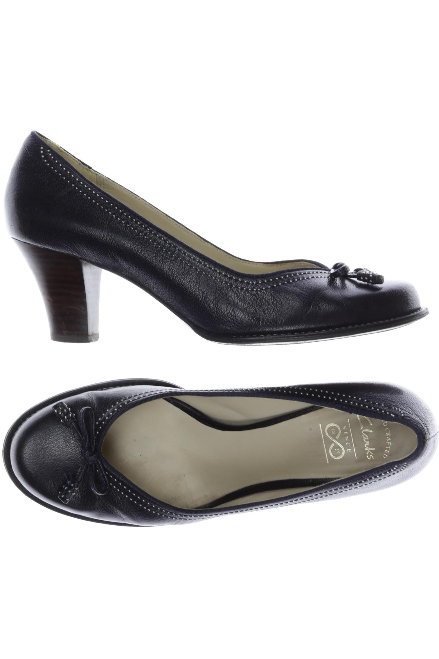 

Clarks Damen Pumps, marineblau, Gr. 8