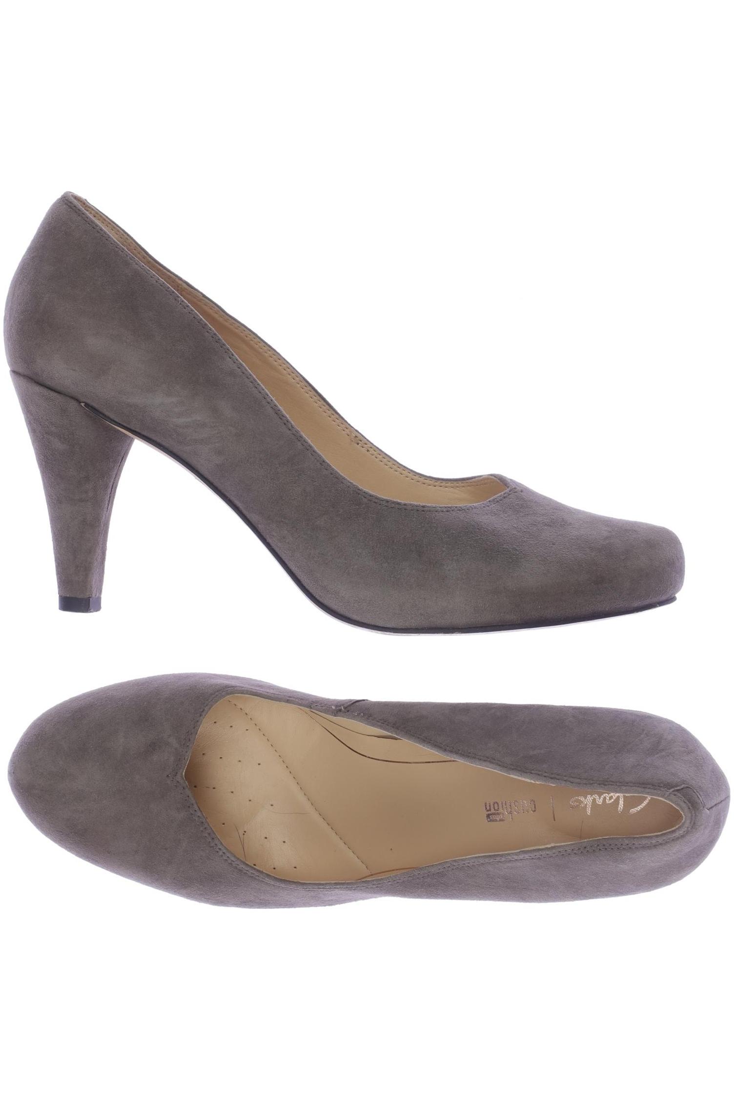 

Clarks Damen Pumps, grau, Gr. 42