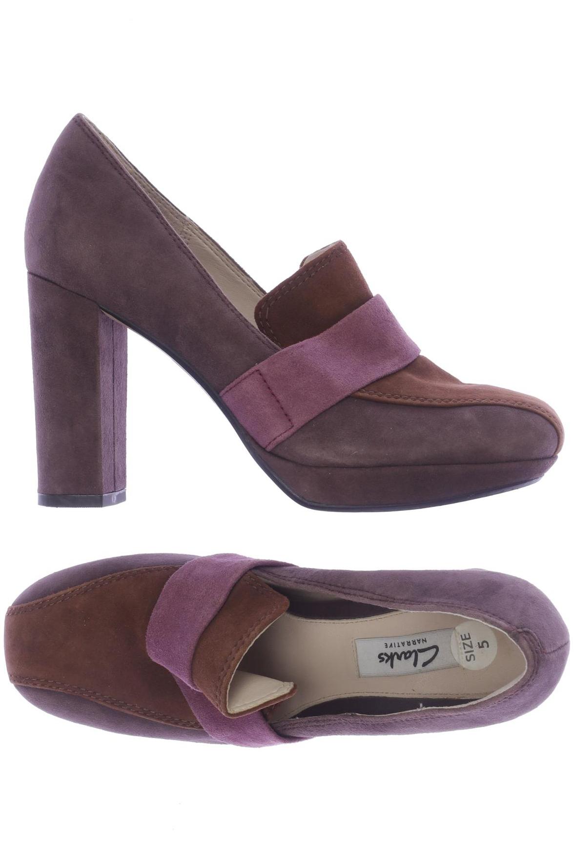 

Clarks Damen Pumps, bordeaux, Gr. 38