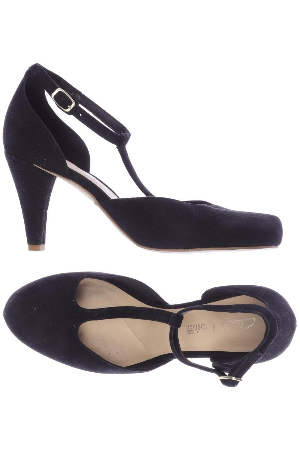 

Clarks Damen Pumps, schwarz, Gr. 40