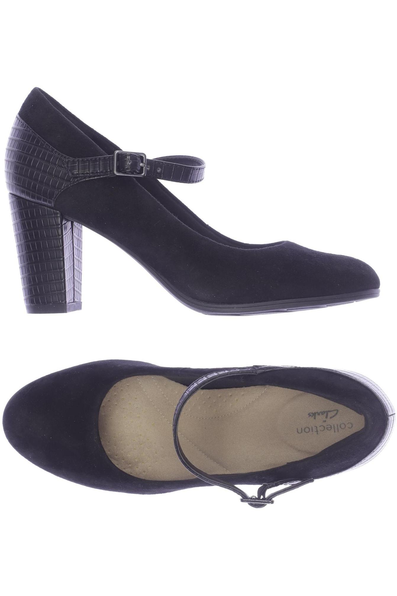 

Clarks Damen Pumps, schwarz, Gr. 39