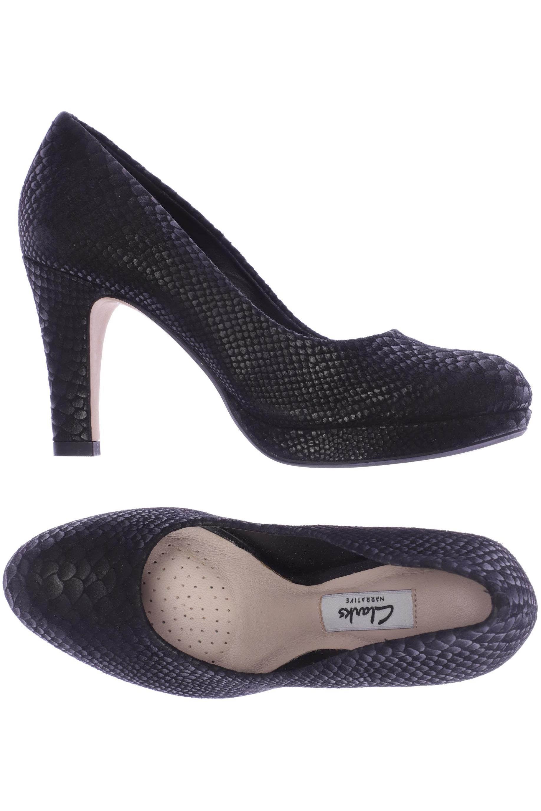 

Clarks Damen Pumps, schwarz, Gr. 3