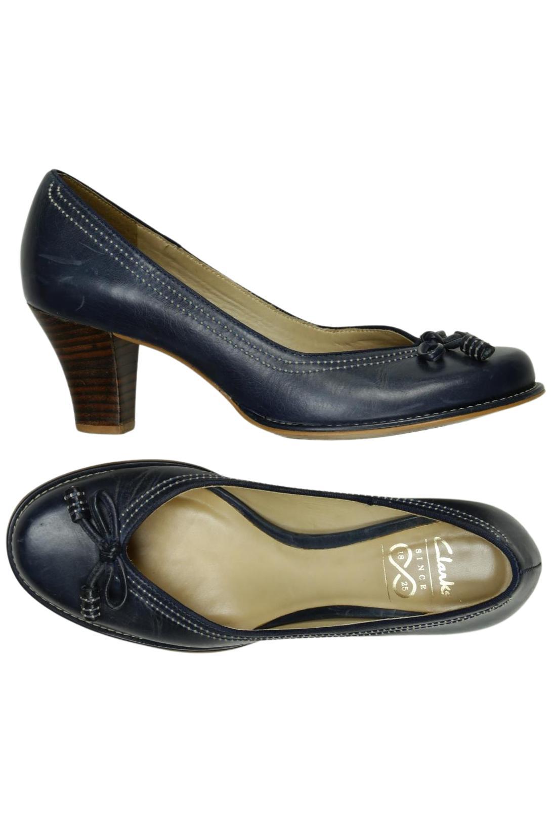 

Clarks Damen Pumps, marineblau, Gr. 5.5