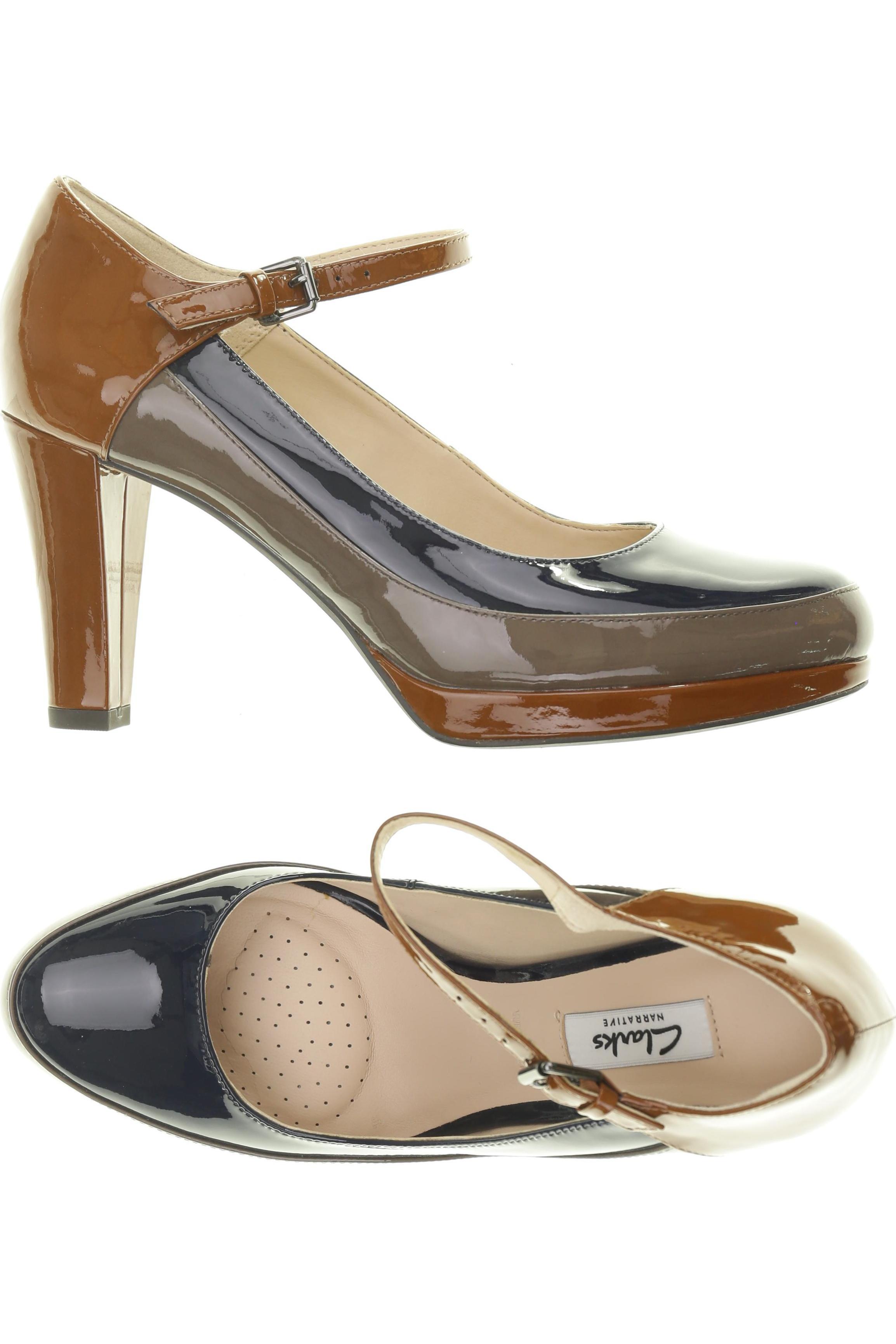 

Clarks Damen Pumps, blau, Gr. 40