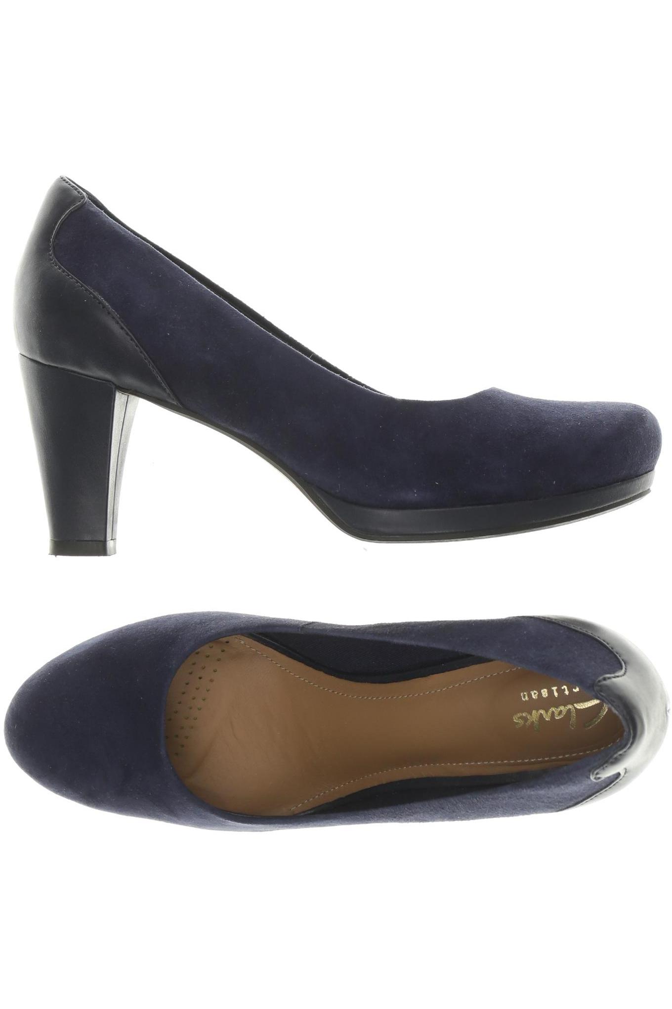 

Clarks Damen Pumps, blau, Gr. 39