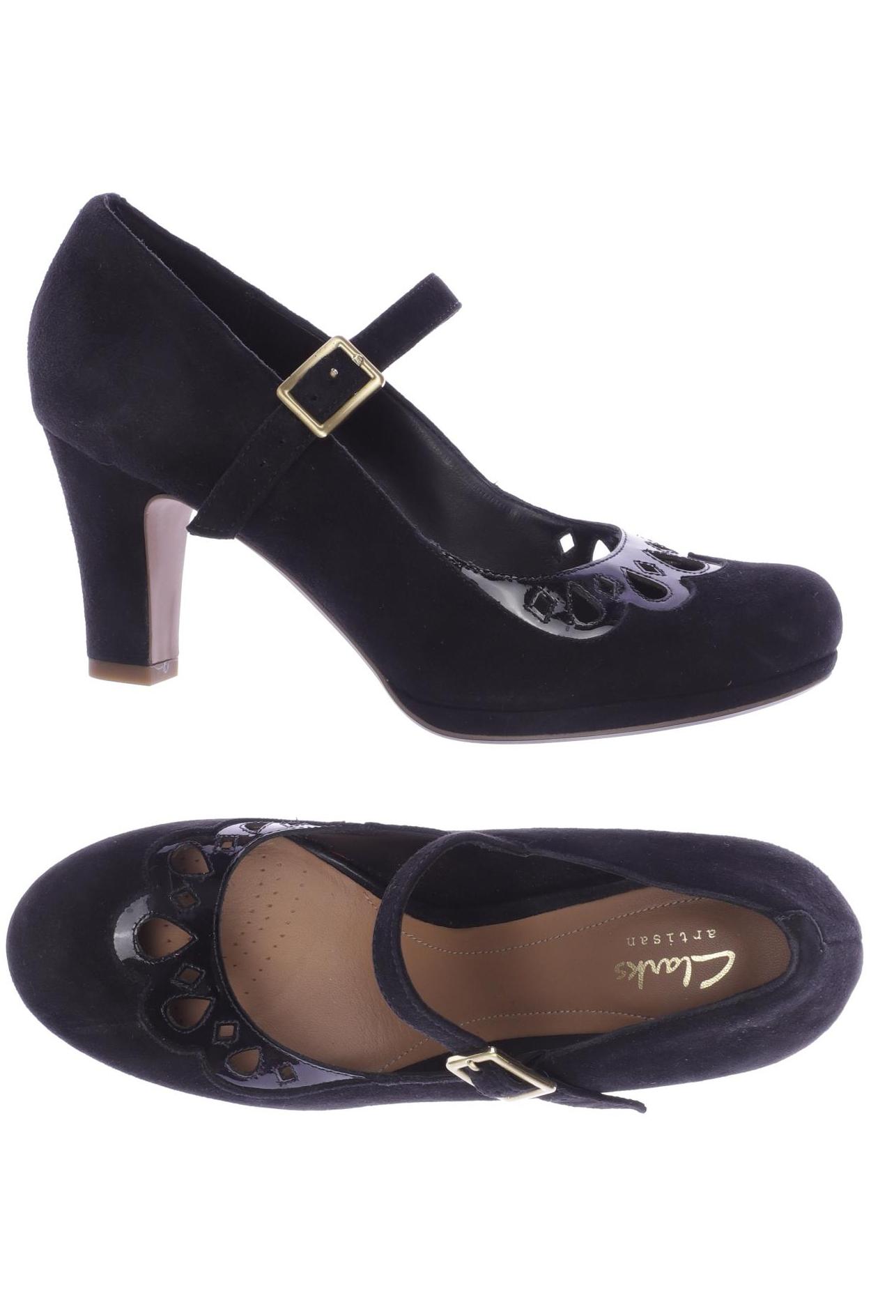 

Clarks Damen Pumps, schwarz, Gr. 39