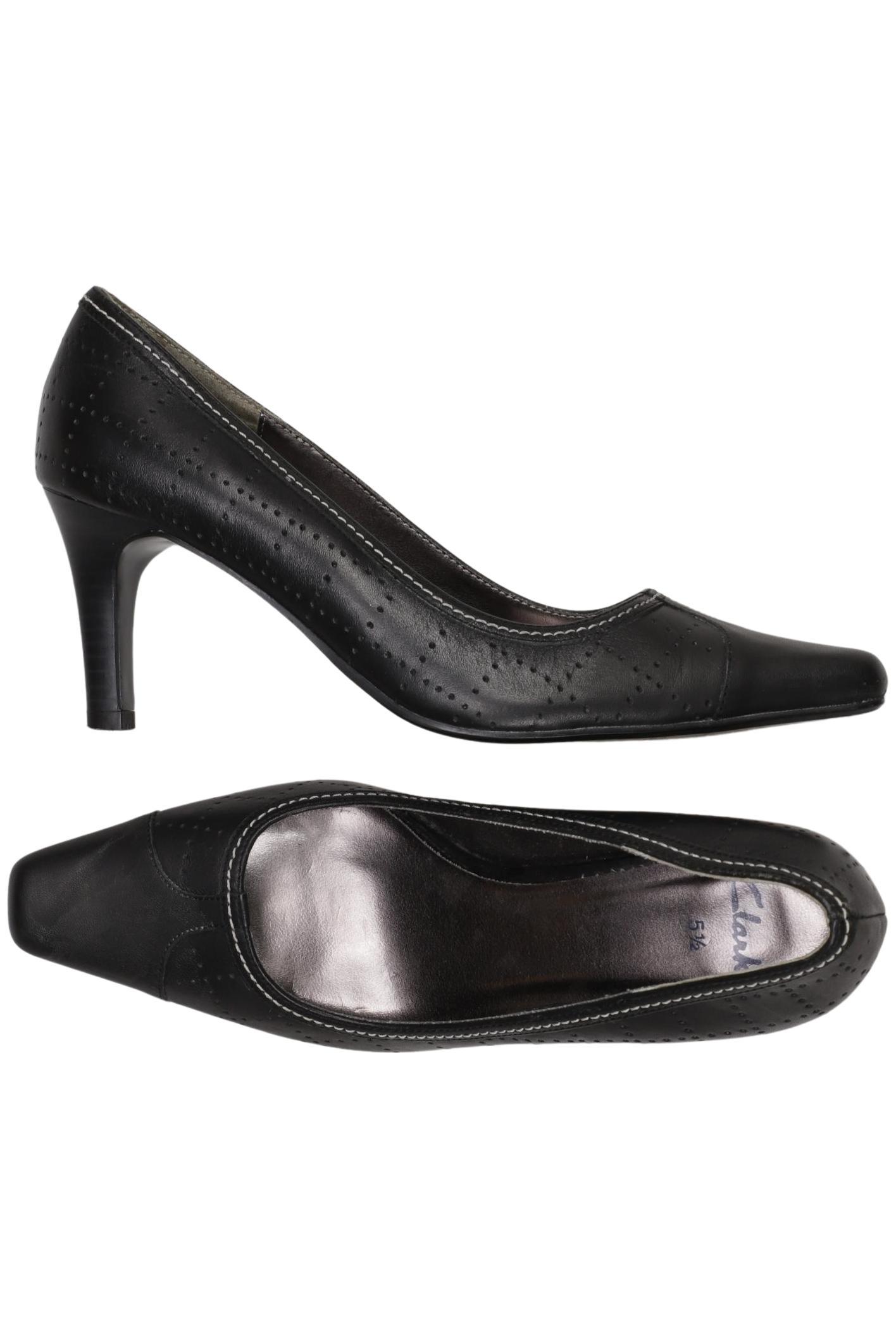 

Clarks Damen Pumps, schwarz, Gr. 5.5