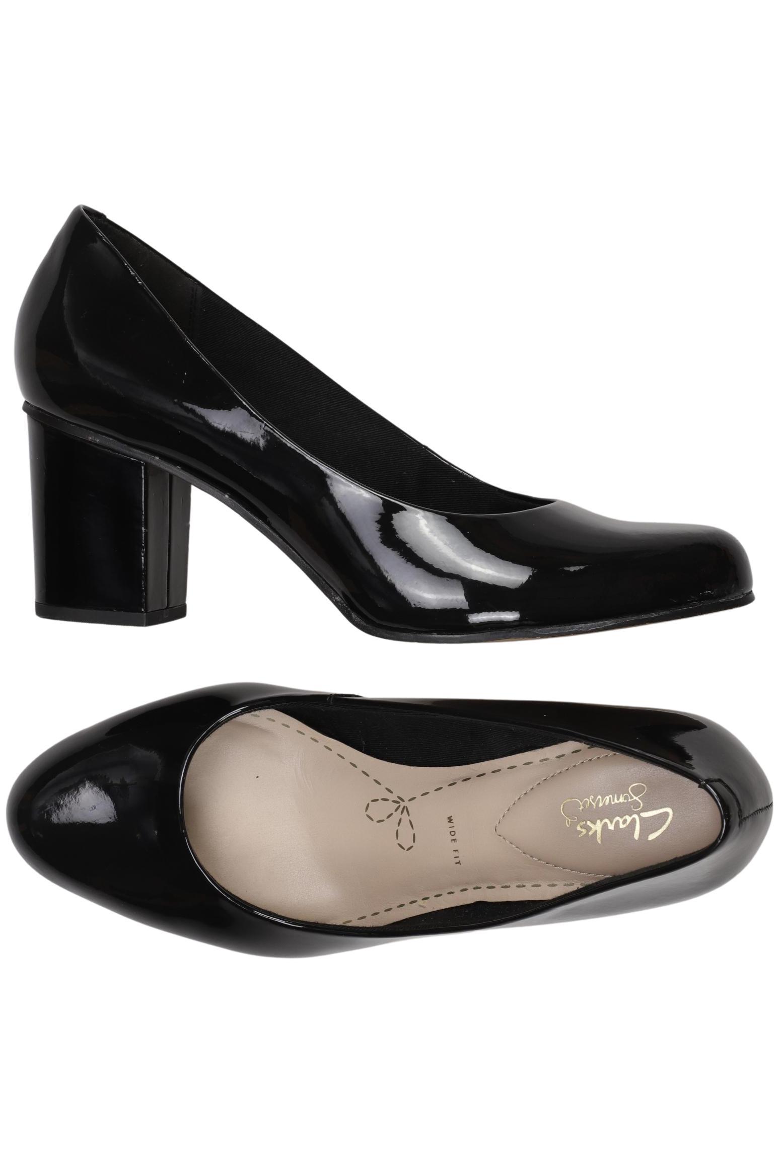 

Clarks Damen Pumps, schwarz, Gr. 42
