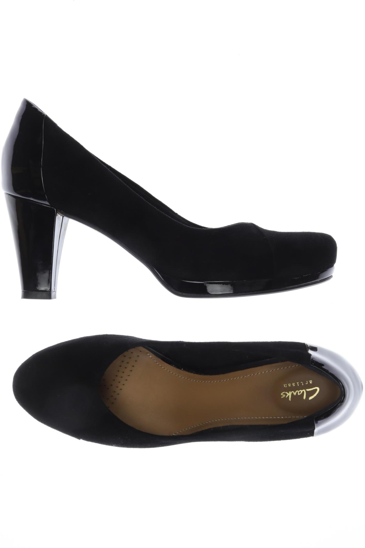 

Clarks Damen Pumps, schwarz, Gr. 39.5