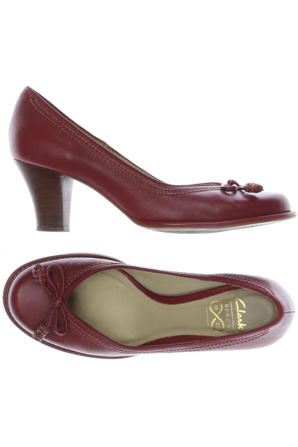 

Clarks Damen Pumps, rot, Gr. 4