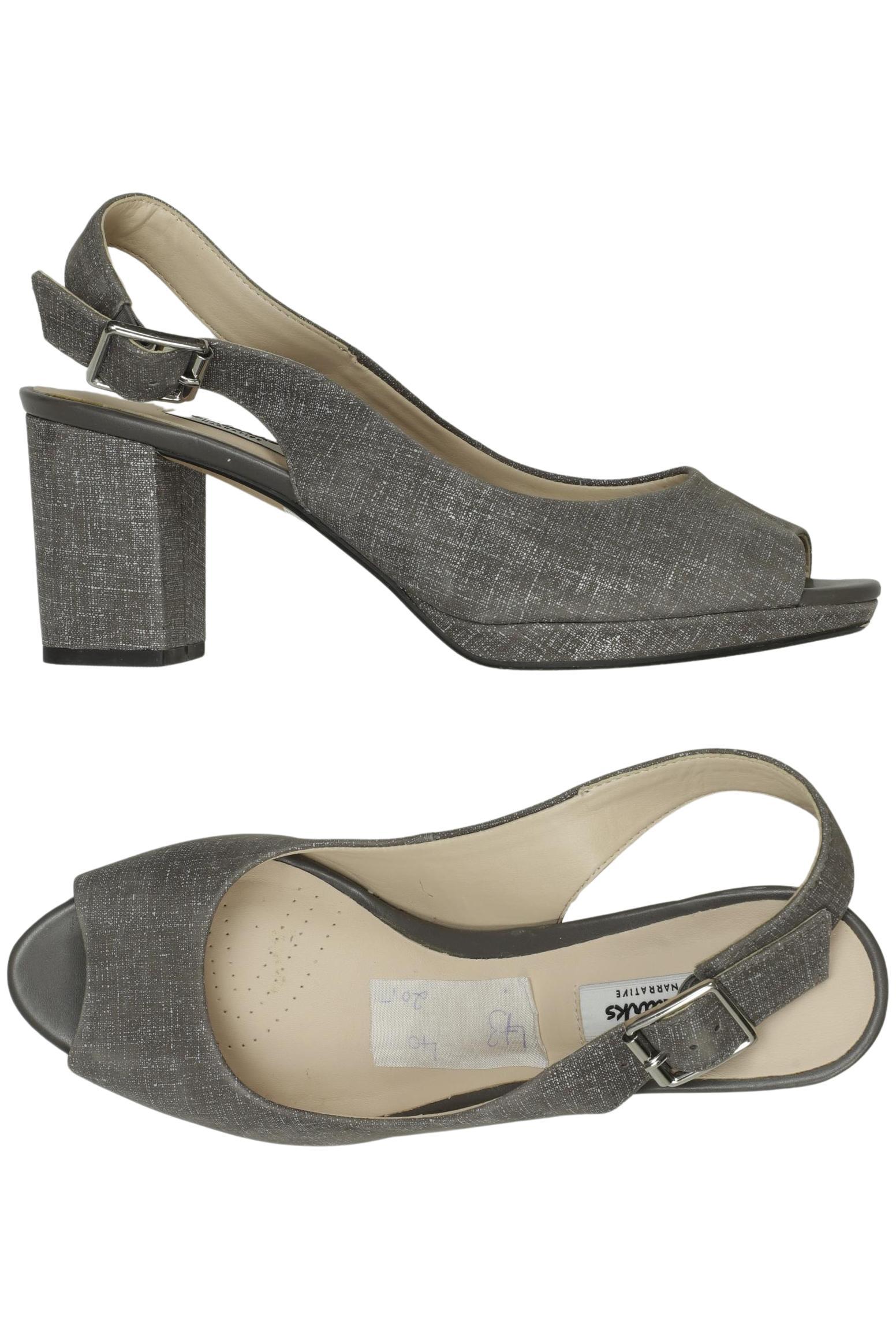 

Clarks Damen Pumps, grau, Gr. 40
