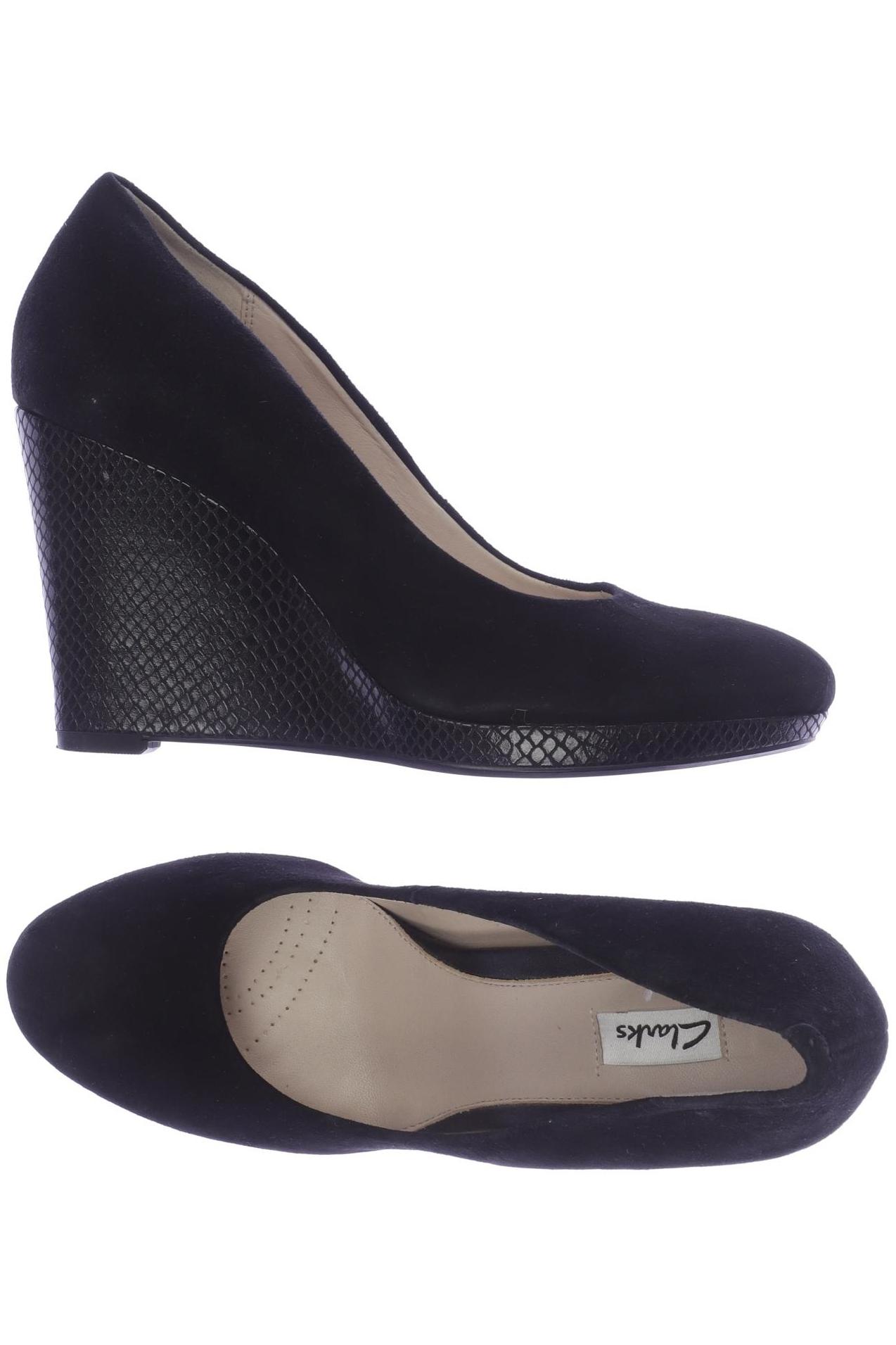 

Clarks Damen Pumps, schwarz, Gr. 7