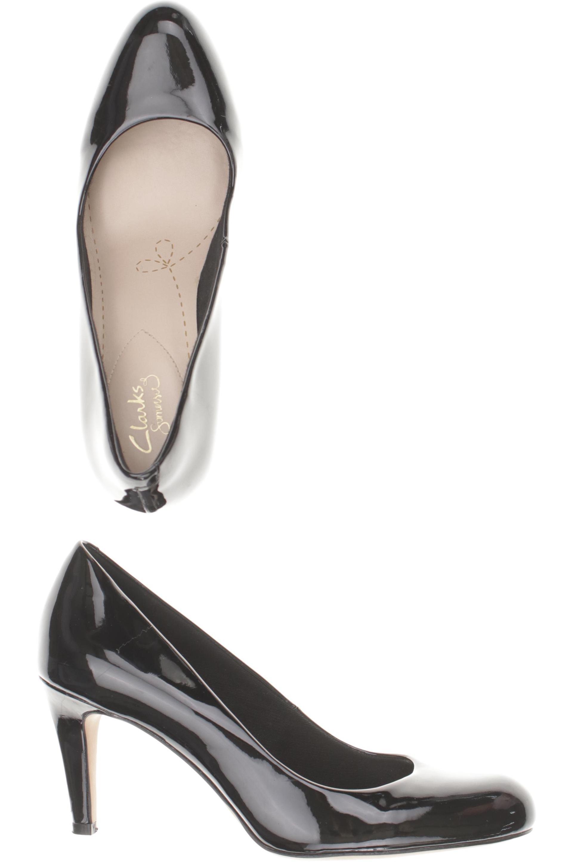 

Clarks Damen Pumps, schwarz, Gr. 39.5