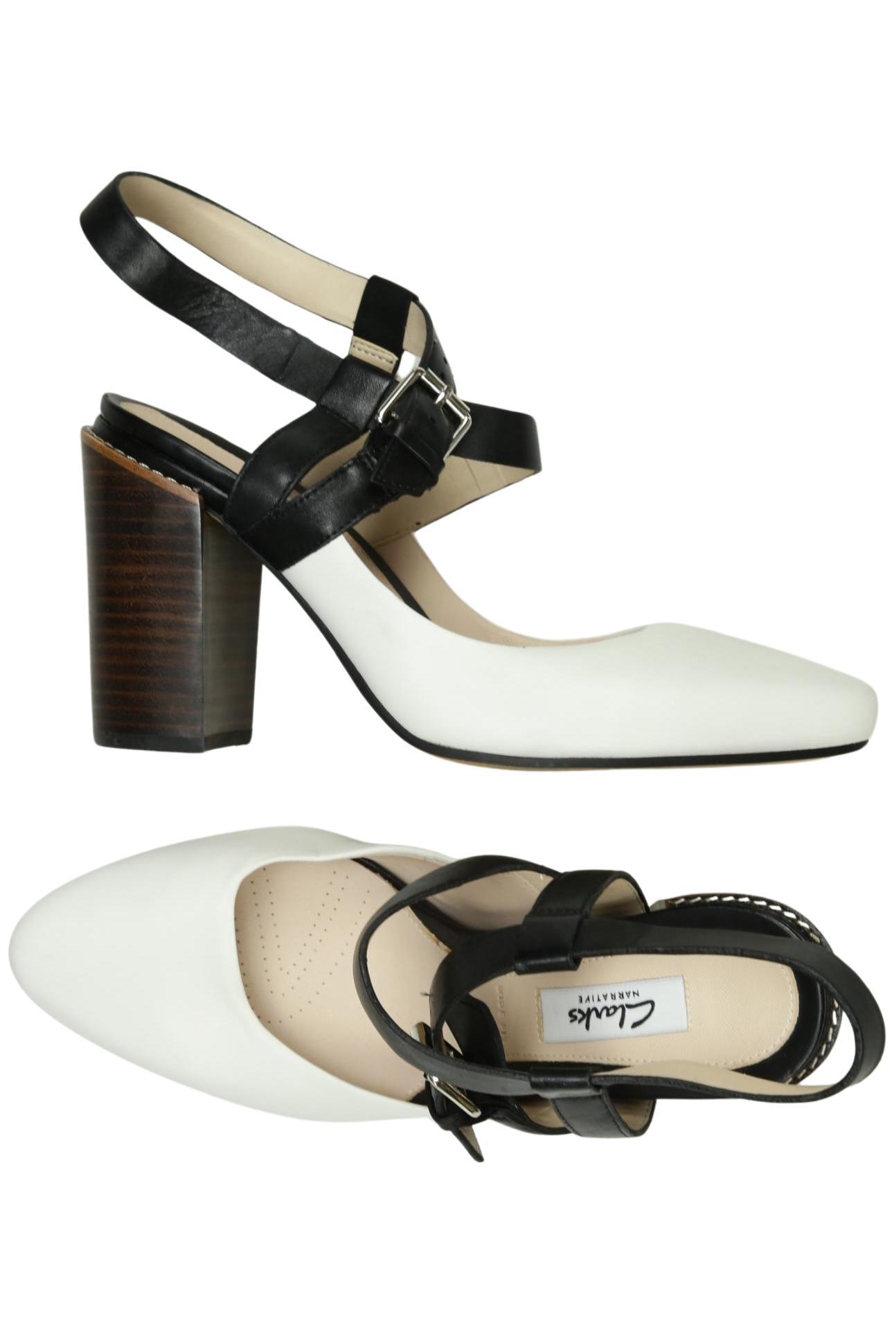 

Clarks Damen Pumps, weiß, Gr. 38