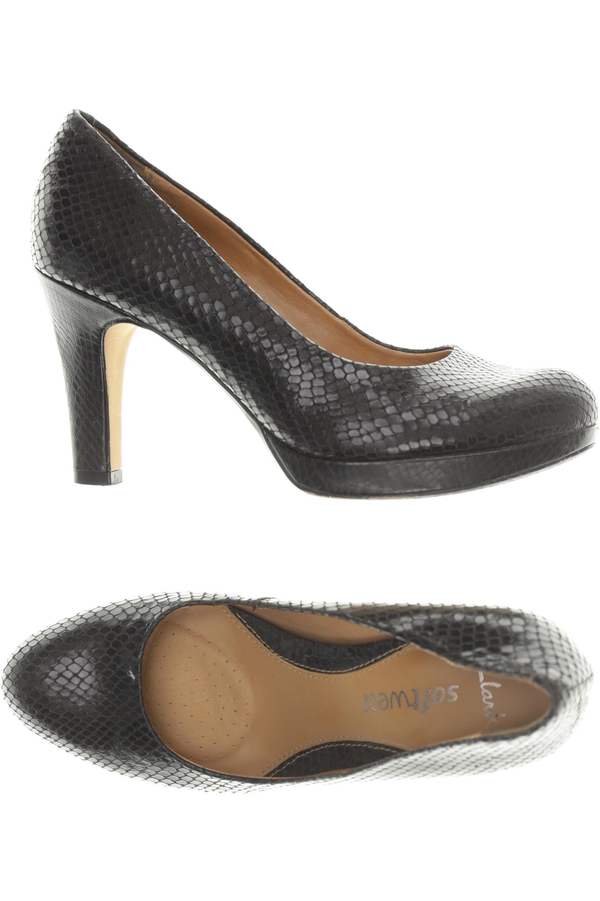 

Clarks Damen Pumps, schwarz, Gr. 5