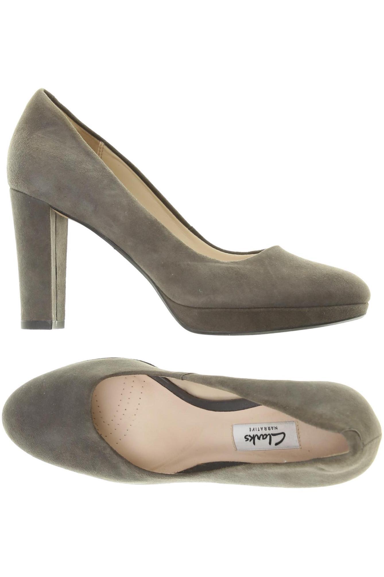 

Clarks Damen Pumps, grau, Gr. 36