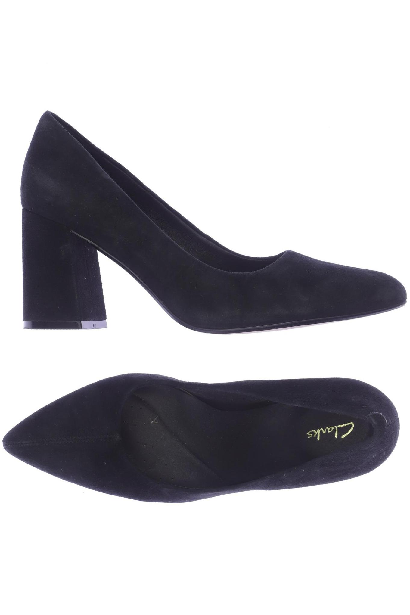 

Clarks Damen Pumps, schwarz, Gr. 4.5
