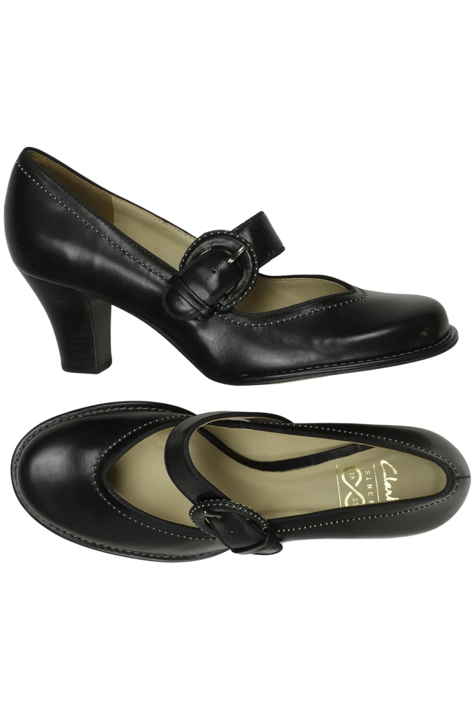 

Clarks Damen Pumps, schwarz, Gr. 5.5