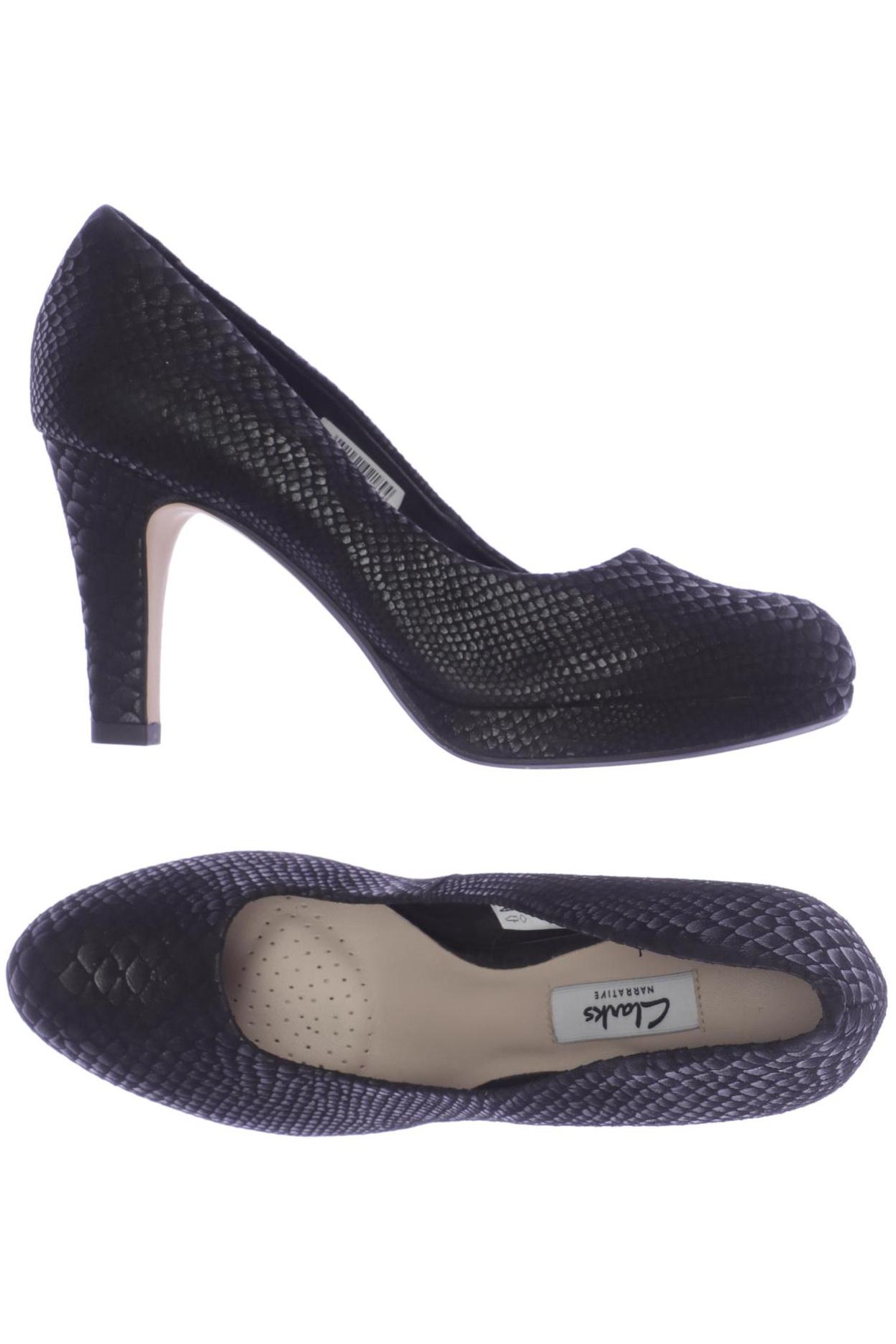 

Clarks Damen Pumps, schwarz, Gr. 5.5