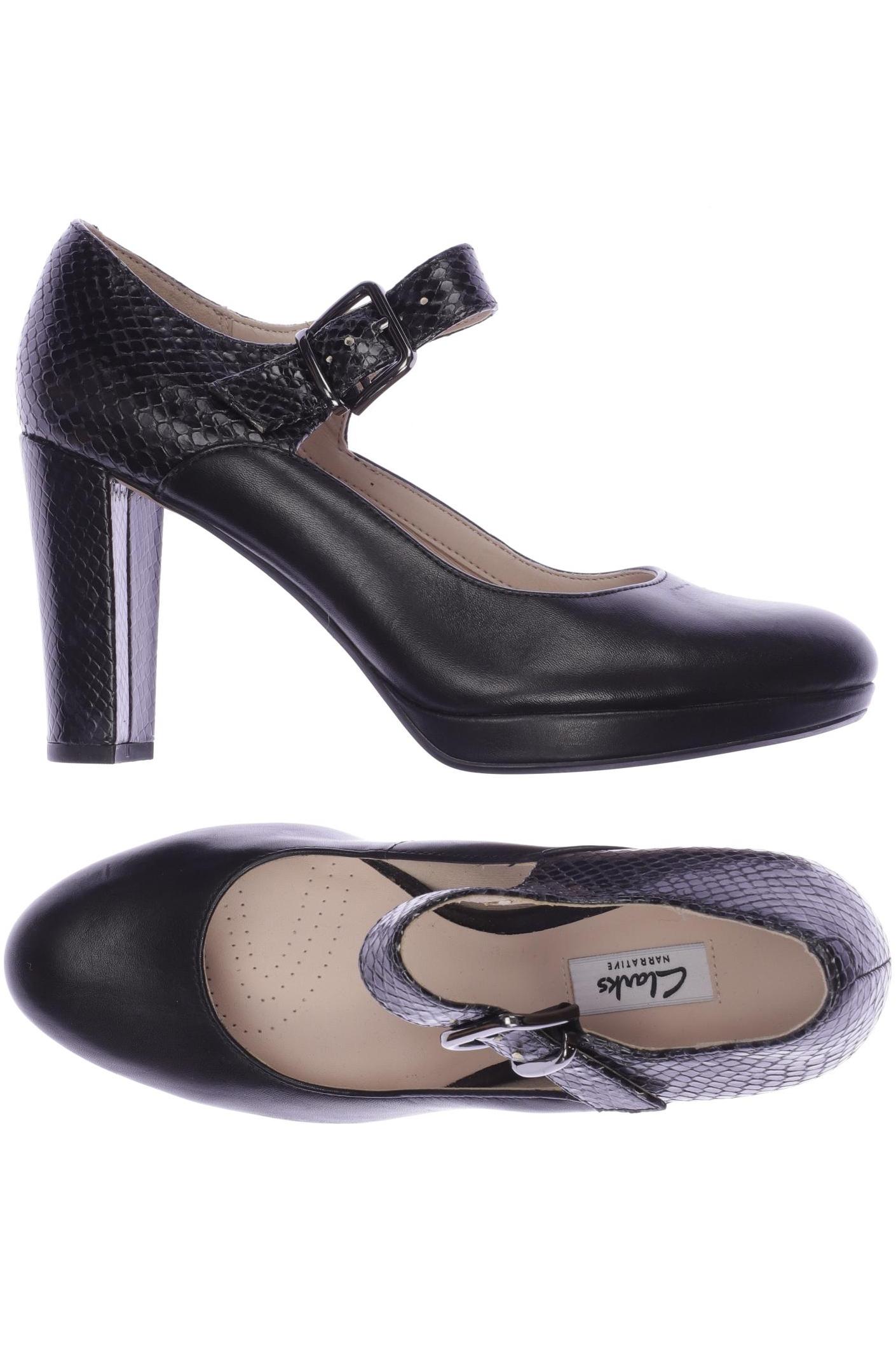 

Clarks Damen Pumps, schwarz, Gr. 39.5