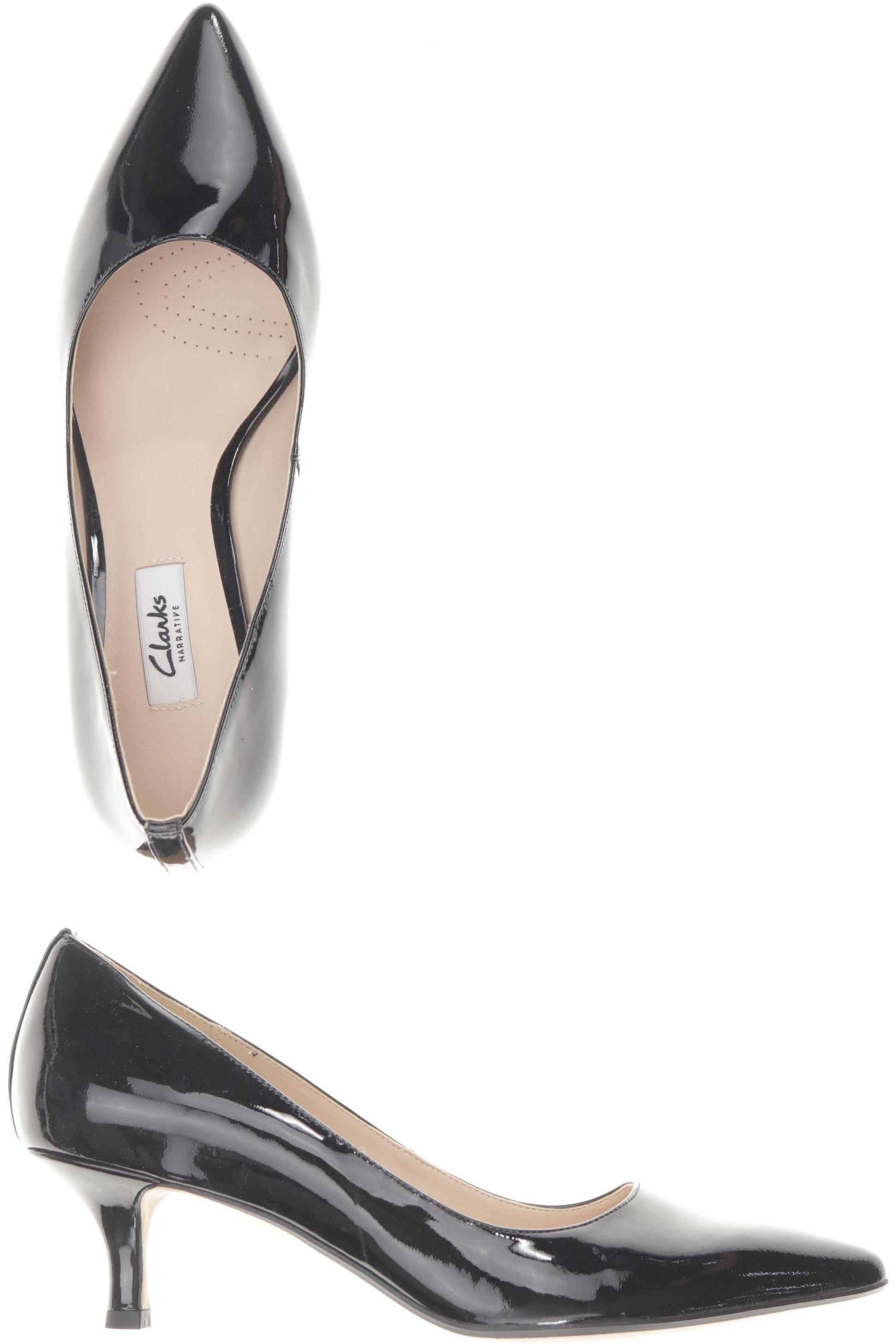 

Clarks Damen Pumps, schwarz, Gr. 41.5
