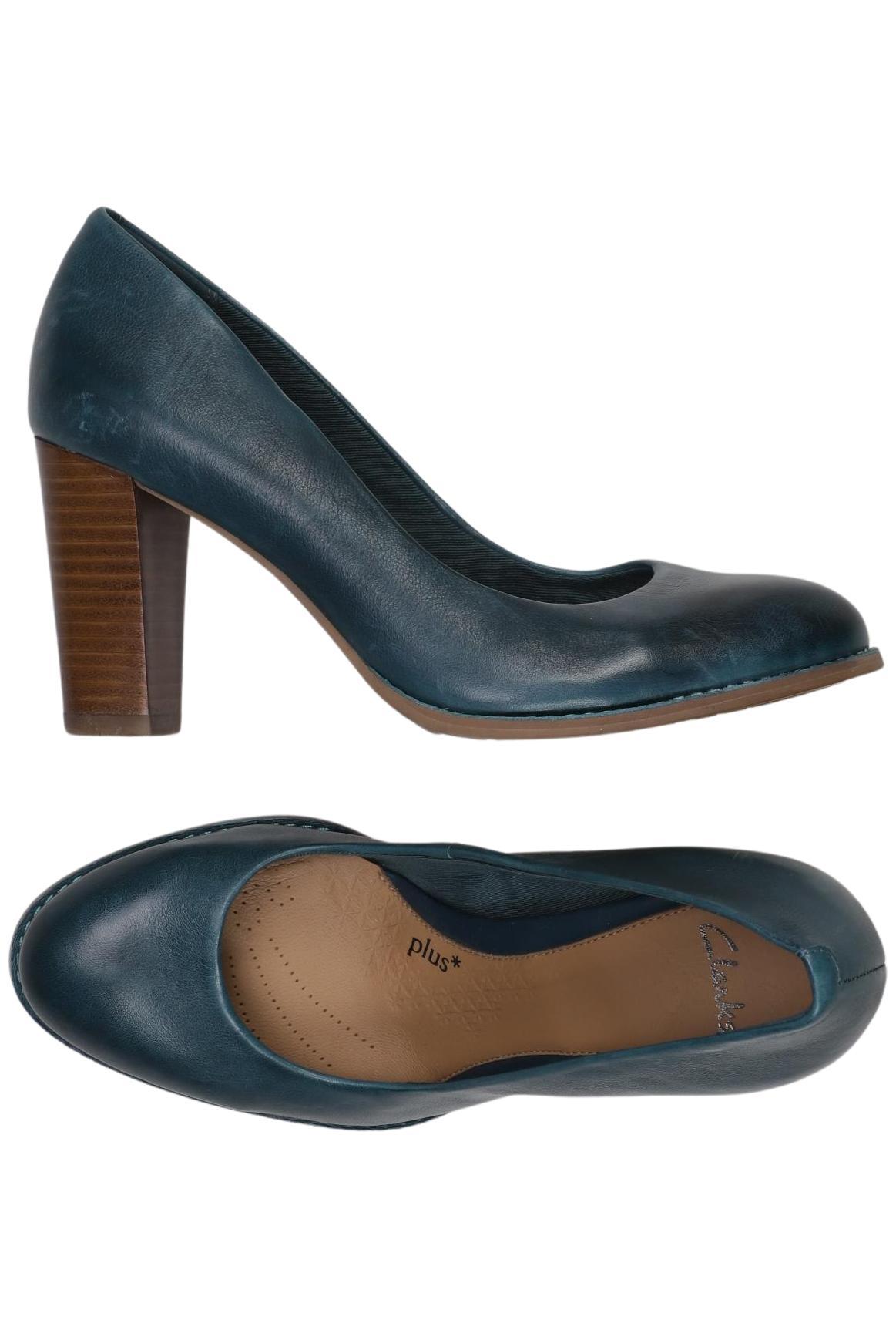 

Clarks Damen Pumps, türkis, Gr. 6