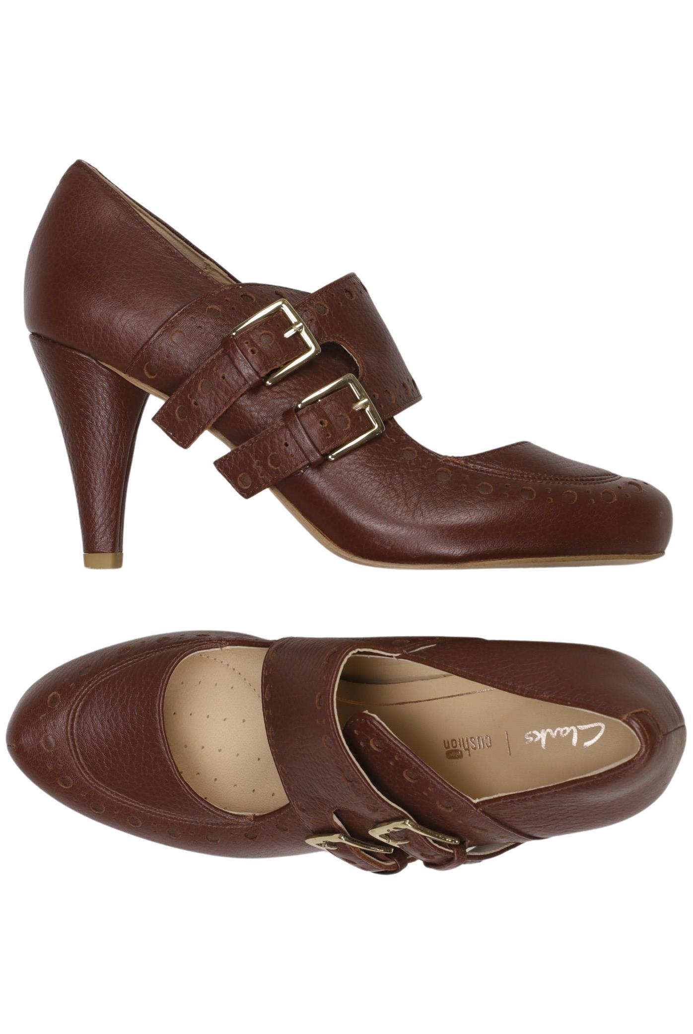 

Clarks Damen Pumps, braun, Gr. 40