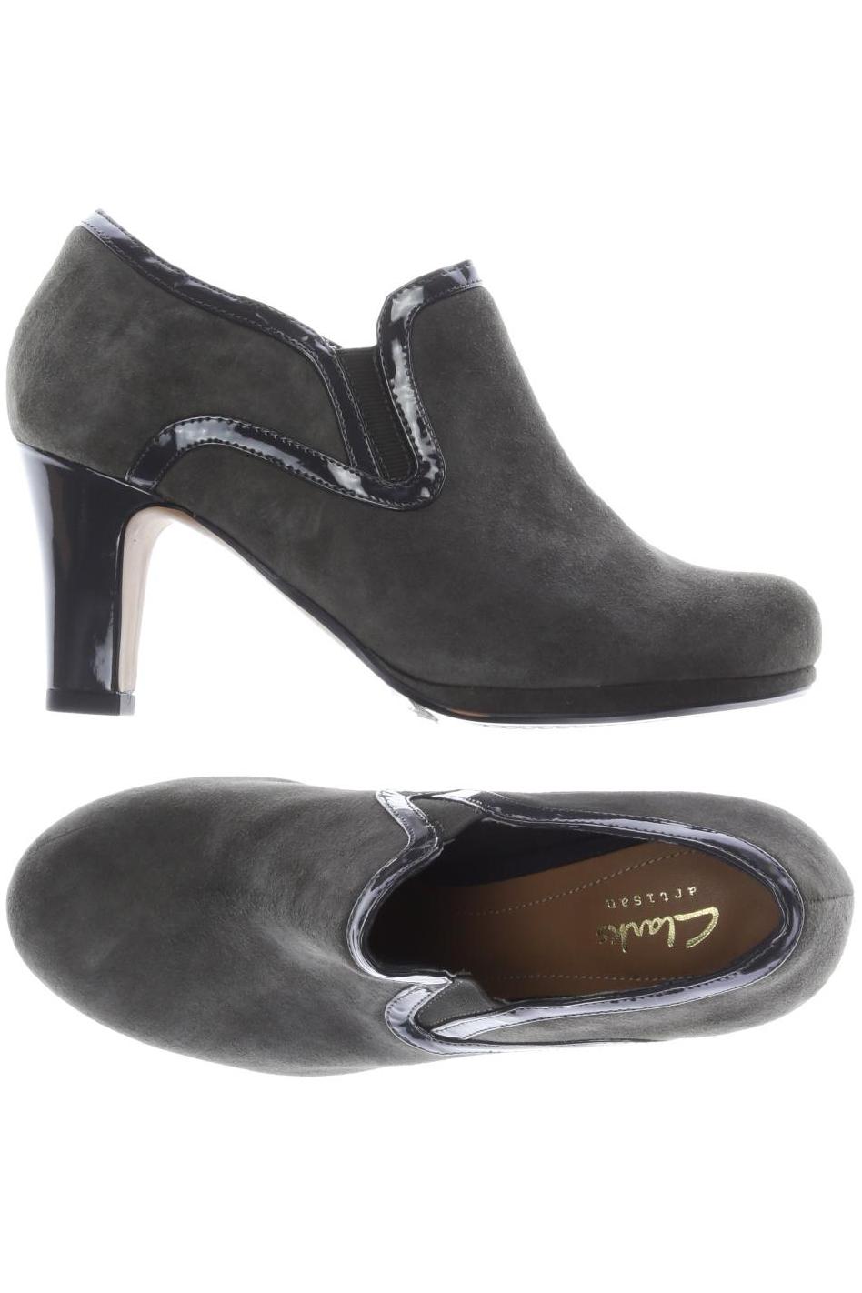 

Clarks Damen Pumps, grau, Gr. 3.5