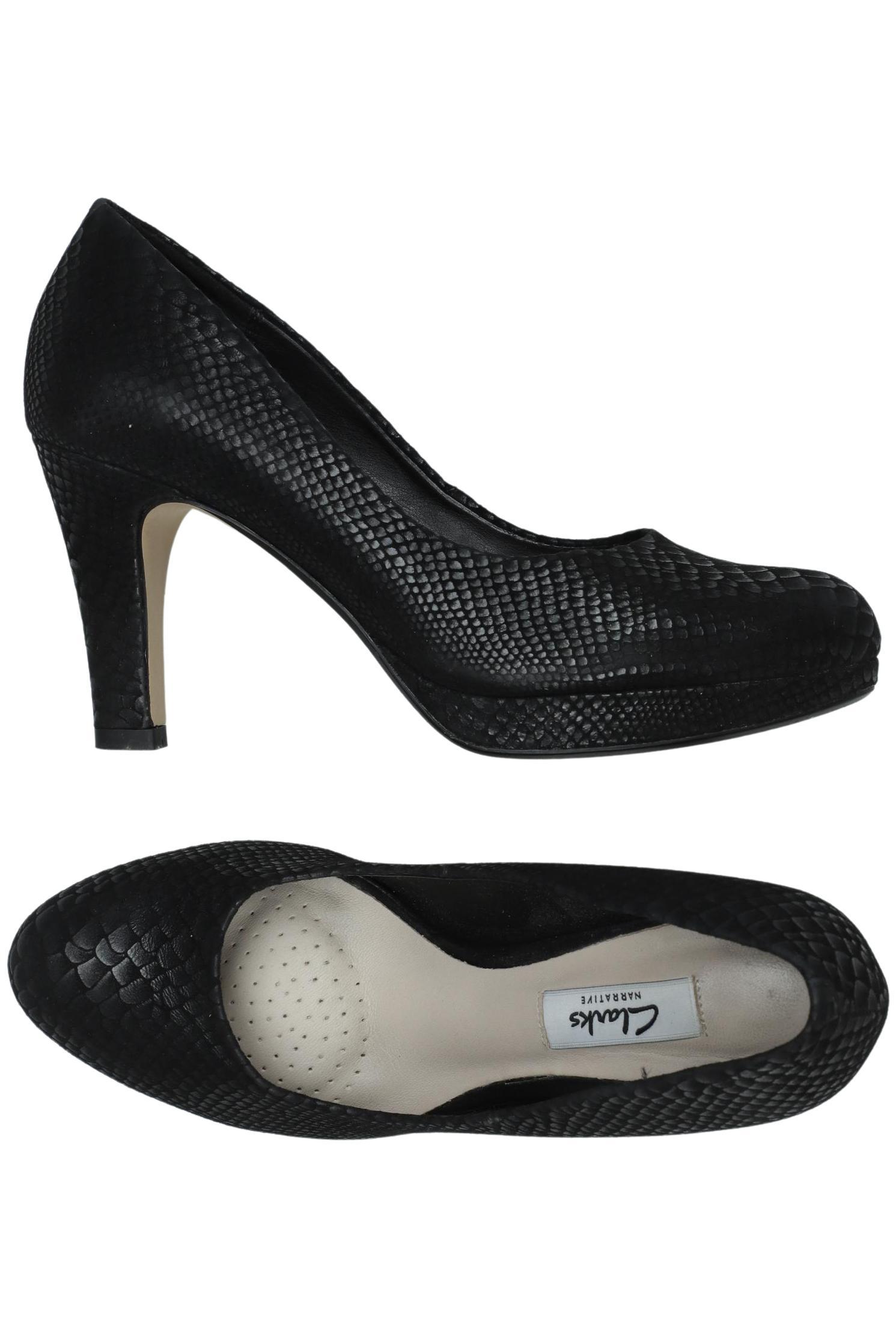 

Clarks Damen Pumps, schwarz, Gr. 5