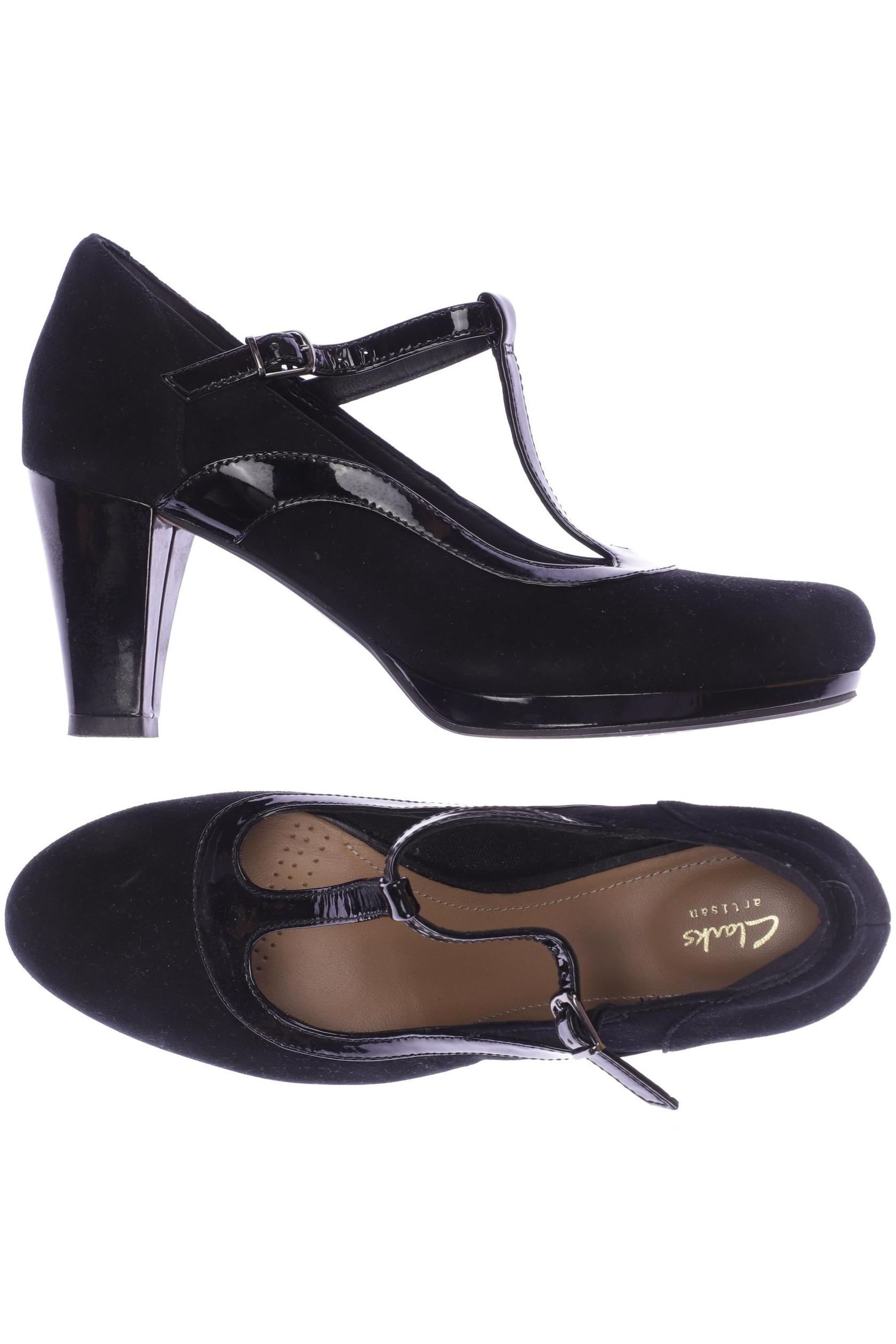 

Clarks Damen Pumps, schwarz, Gr. 39.5