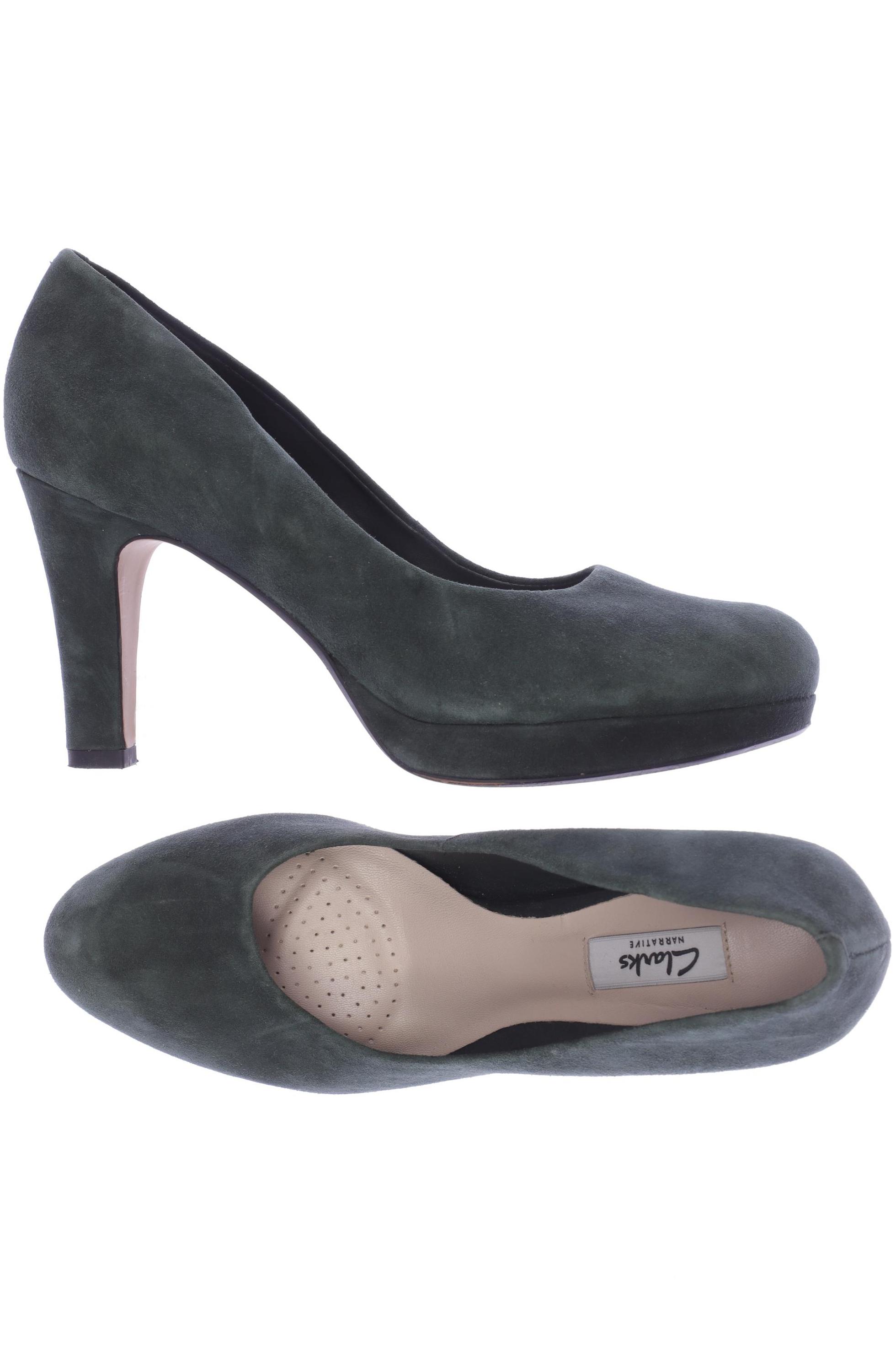 

Clarks Damen Pumps, grün, Gr. 7