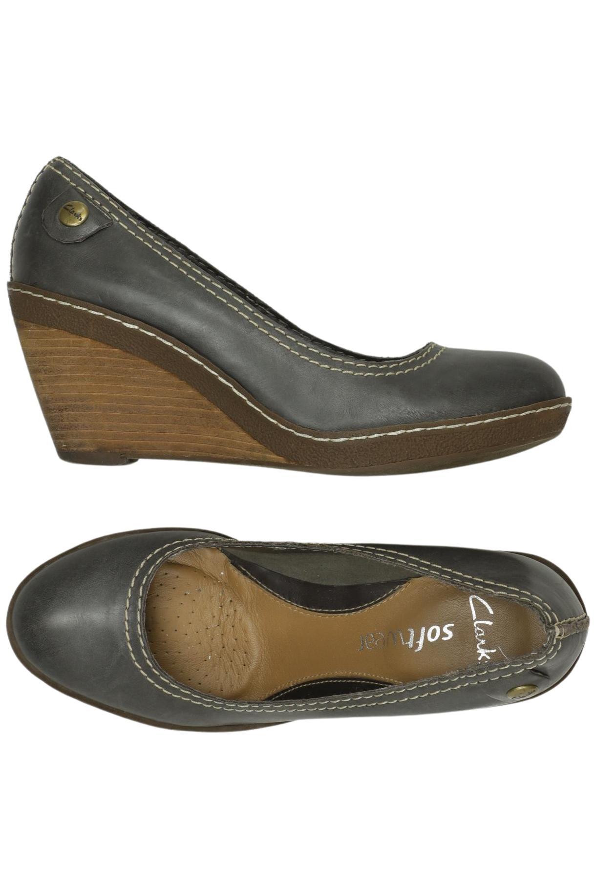 

Clarks Damen Pumps, grau, Gr. 4