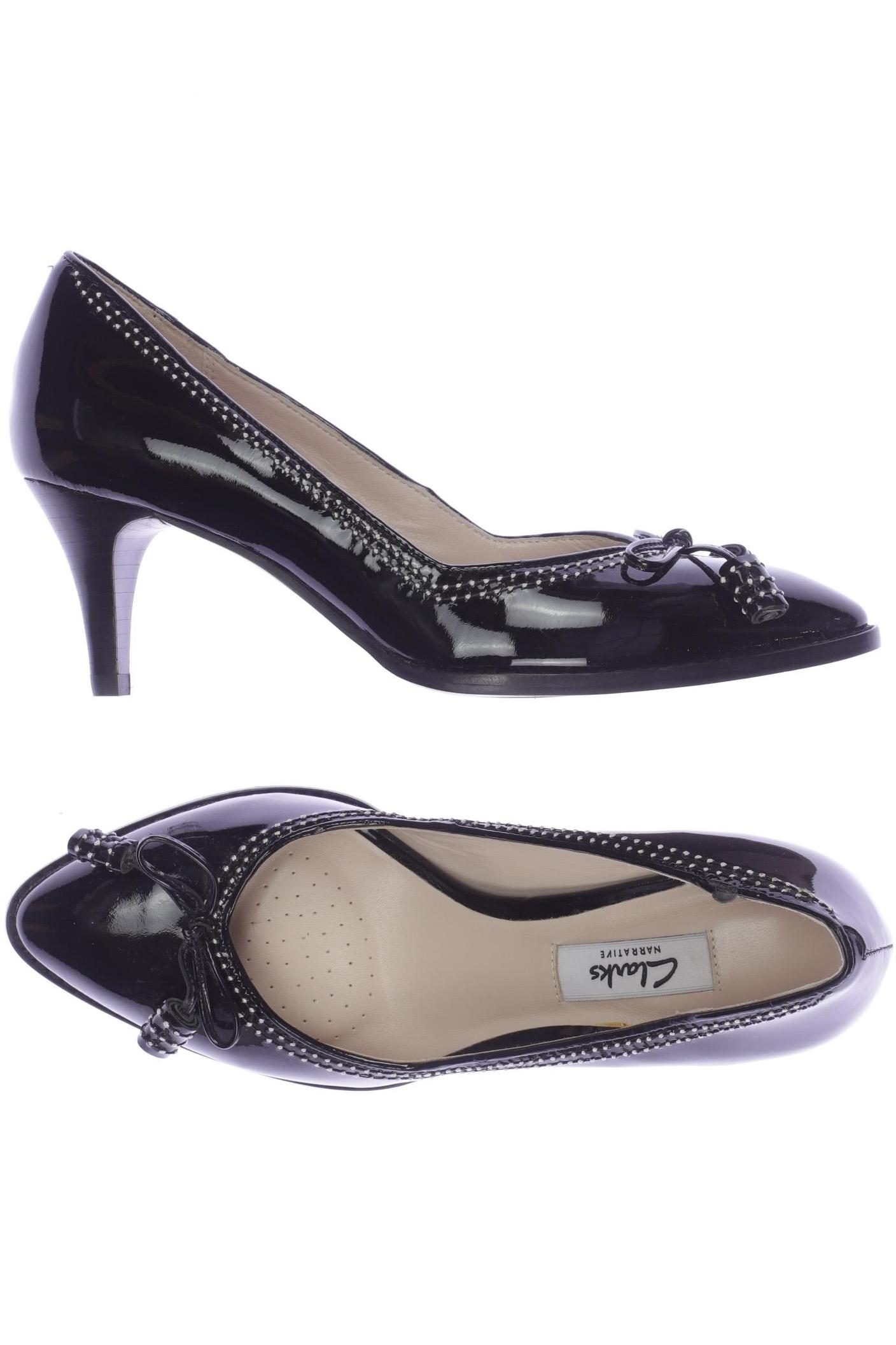 

Clarks Damen Pumps, schwarz, Gr. 4