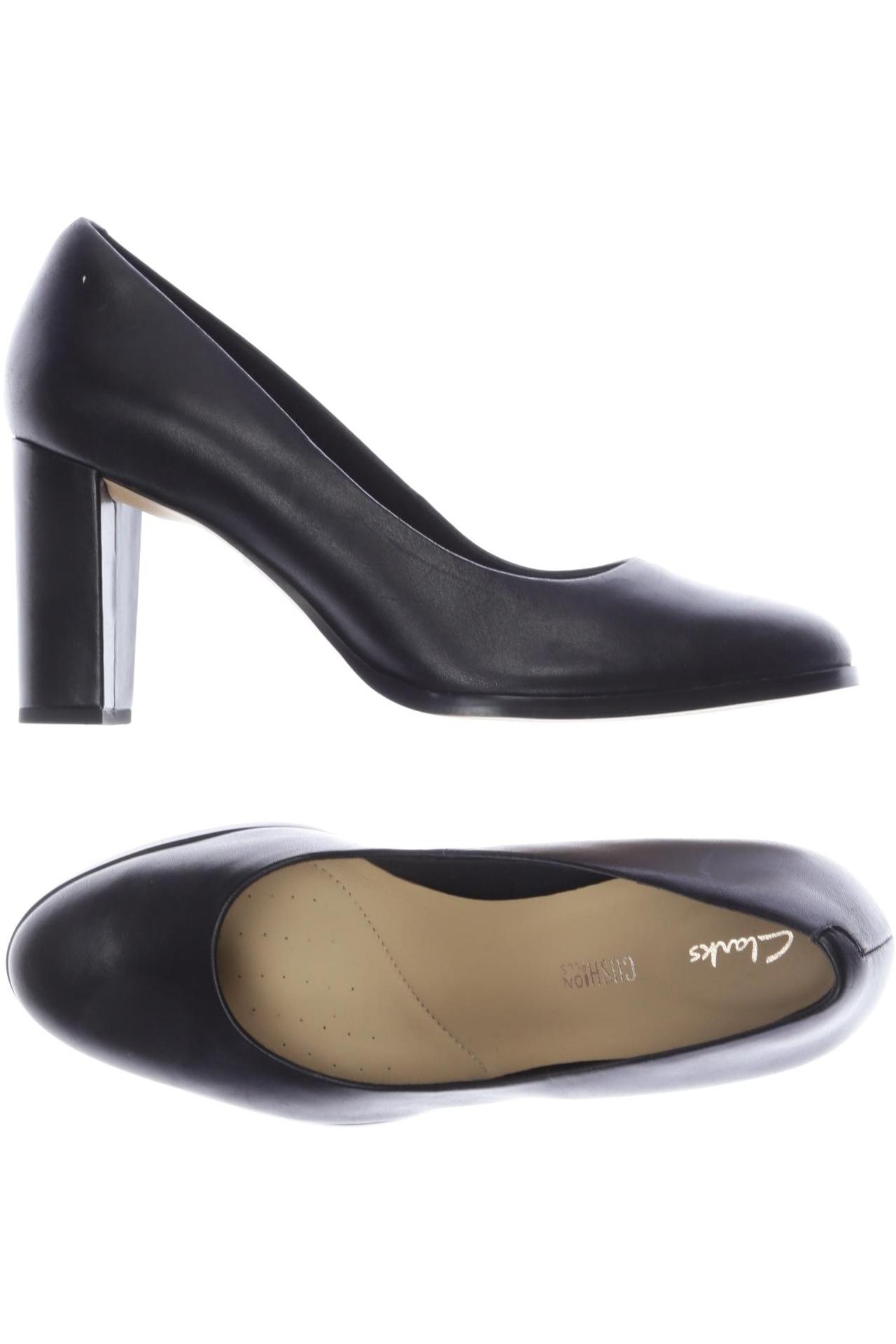 

Clarks Damen Pumps, schwarz, Gr. 39.5
