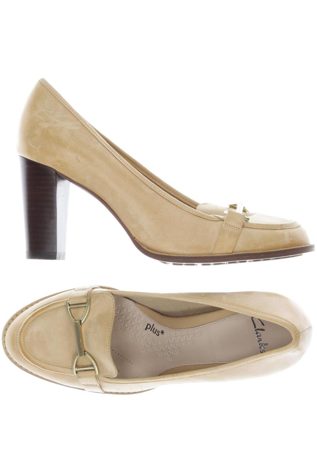 

Clarks Damen Pumps, beige, Gr. 41