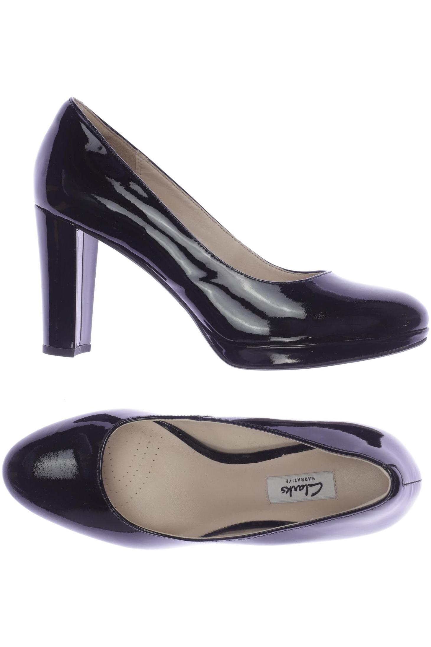 

Clarks Damen Pumps, schwarz, Gr. 39.5