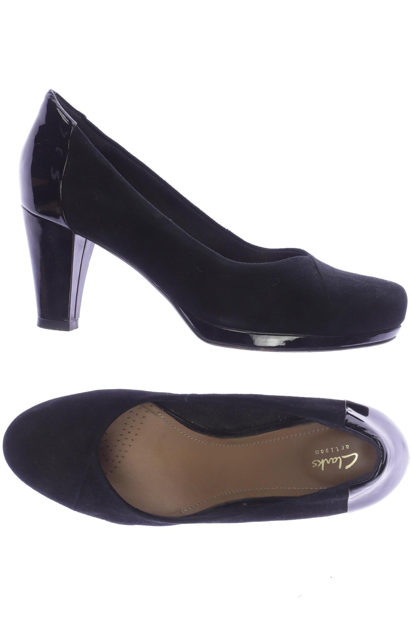 

Clarks Damen Pumps, schwarz, Gr. 38