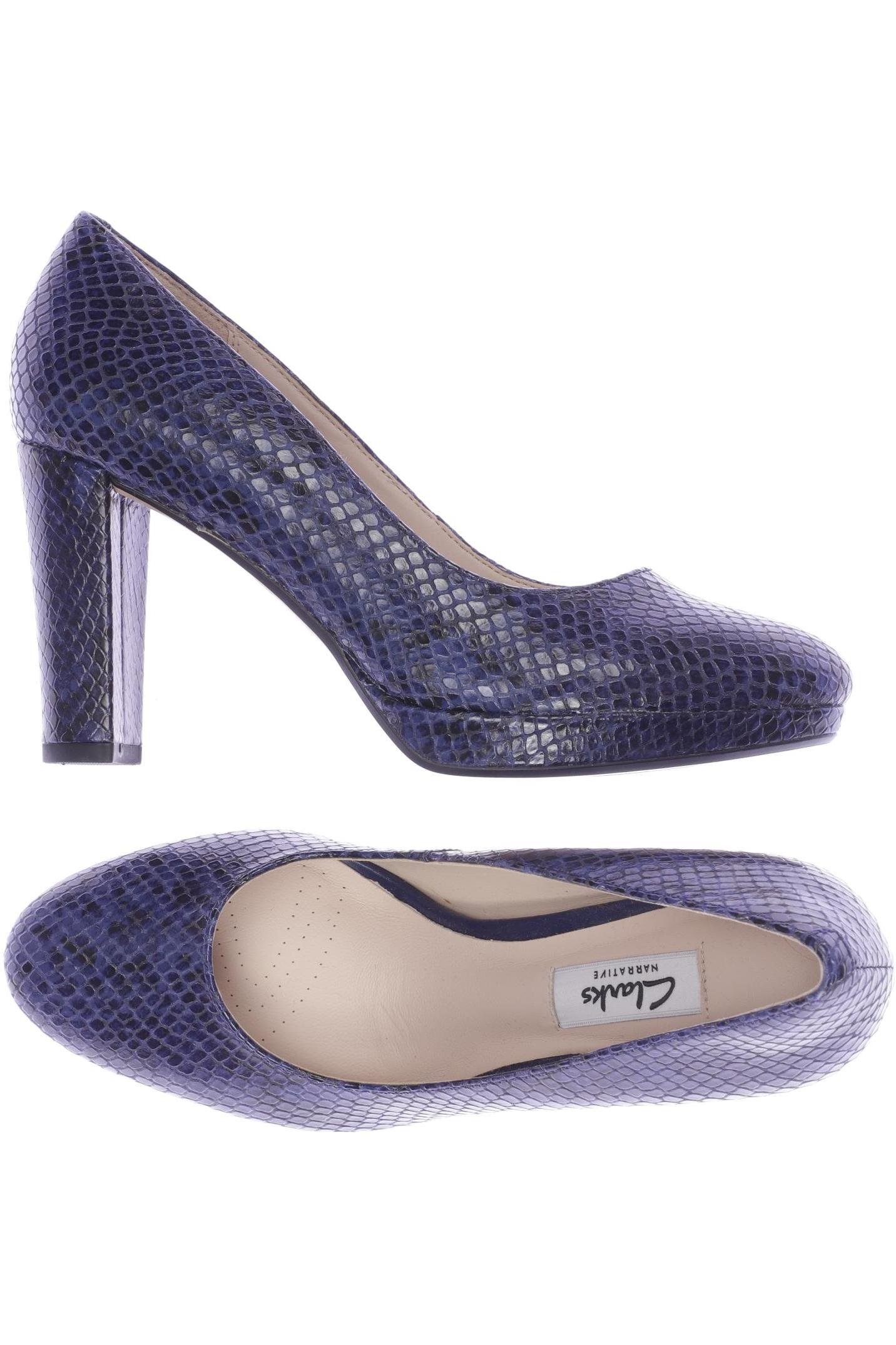 

Clarks Damen Pumps, blau, Gr. 37
