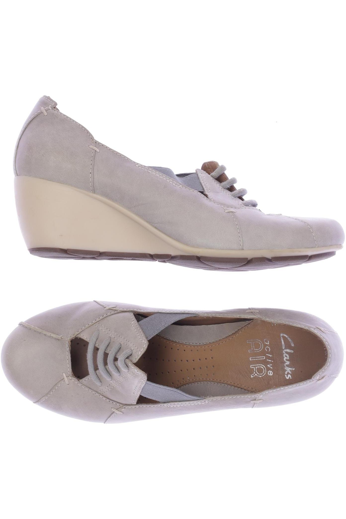 

Clarks Damen Pumps, grau, Gr. 3.5