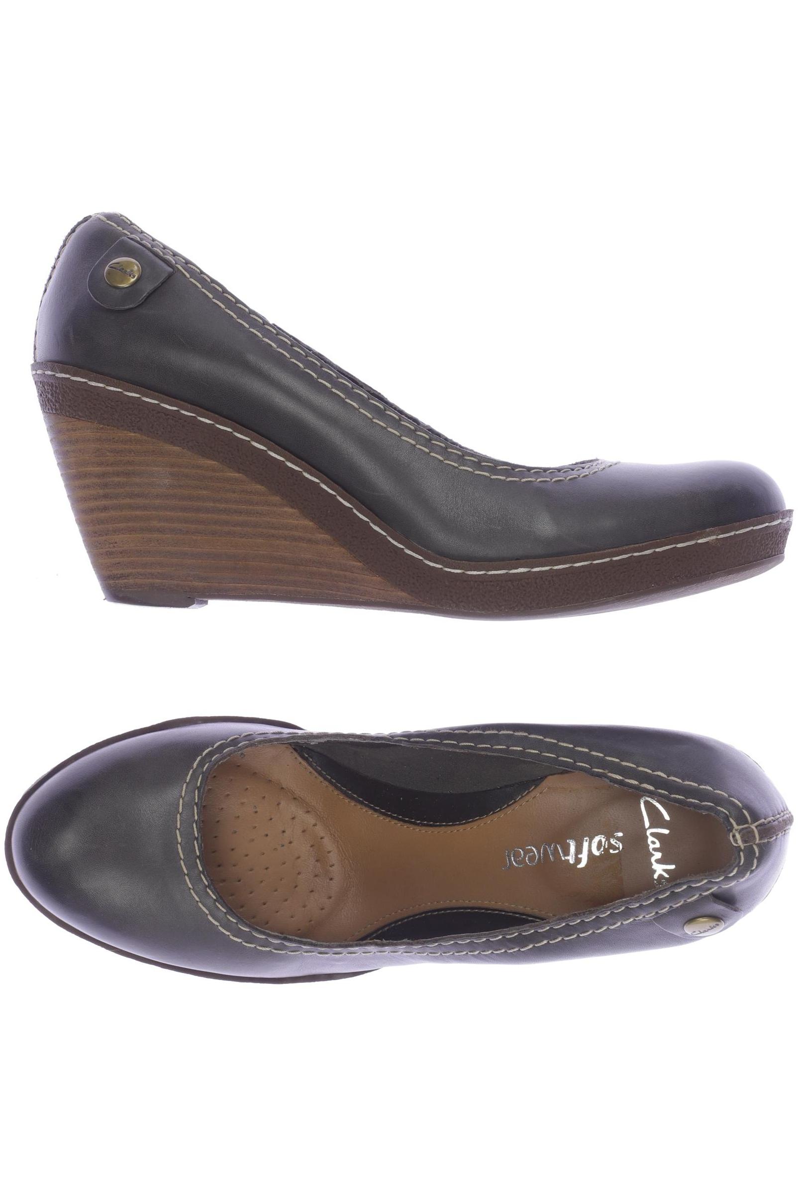 

Clarks Damen Pumps, grau, Gr. 7