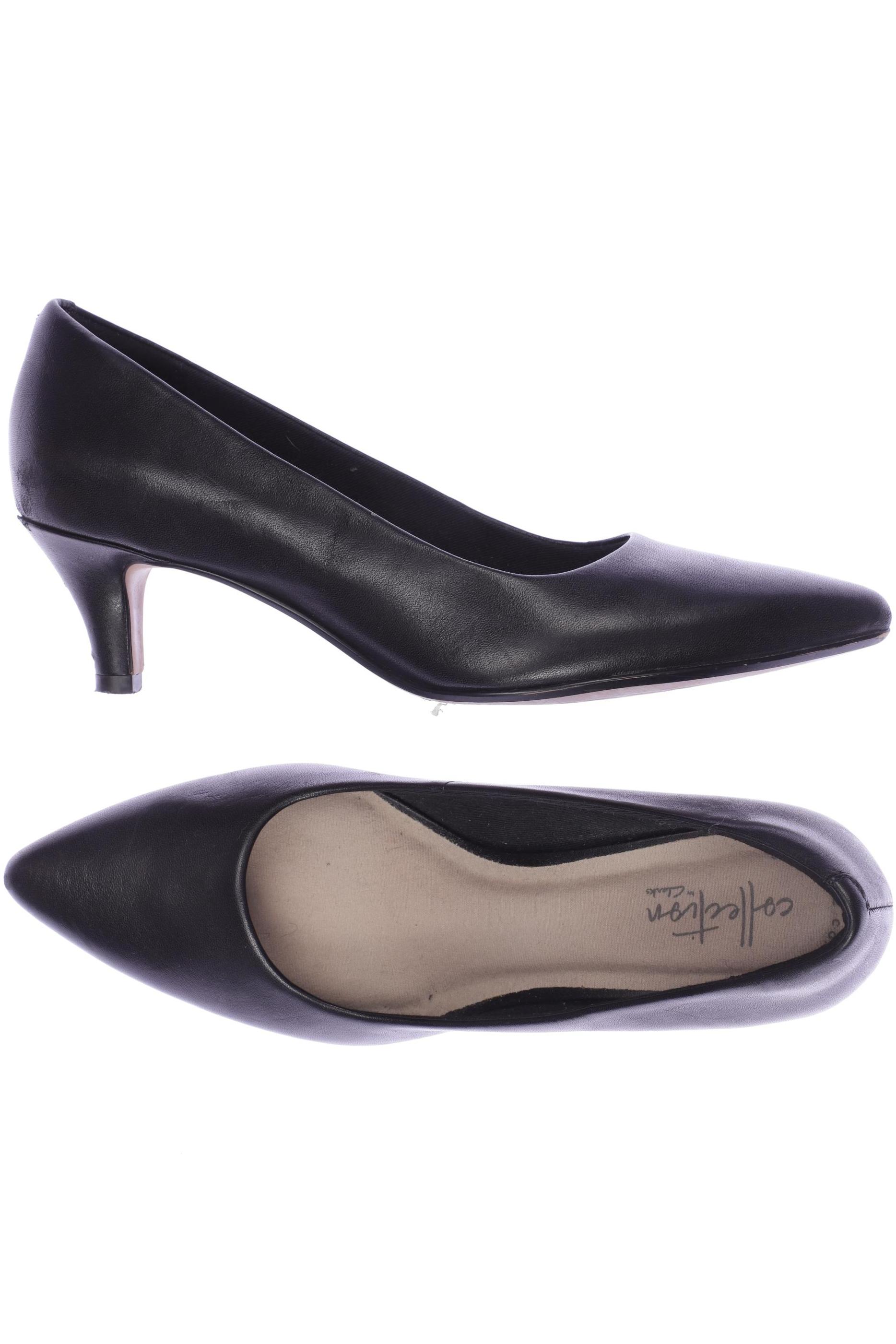 

Clarks Damen Pumps, schwarz, Gr. 38