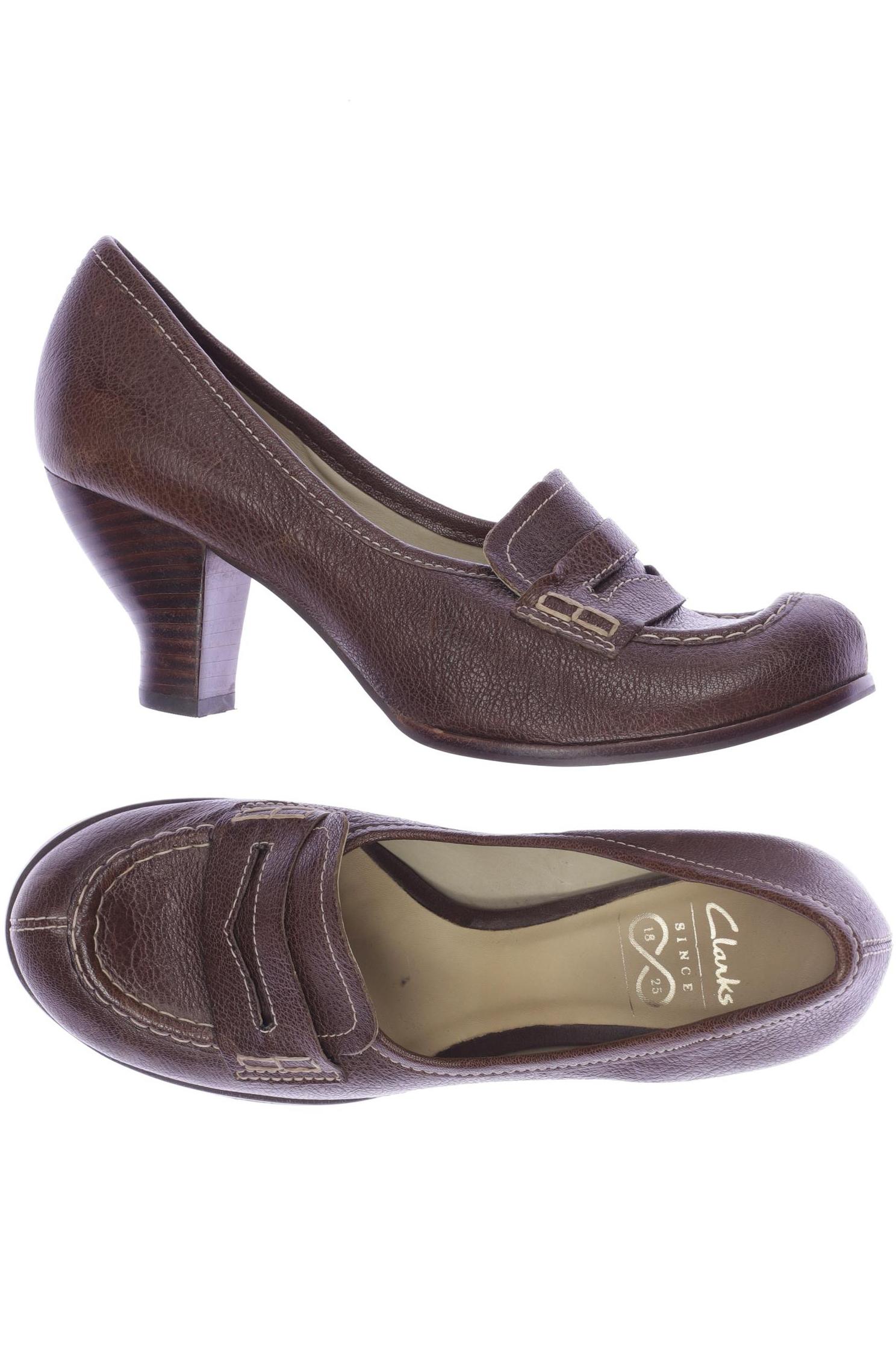 

Clarks Damen Pumps, braun, Gr. 5.5