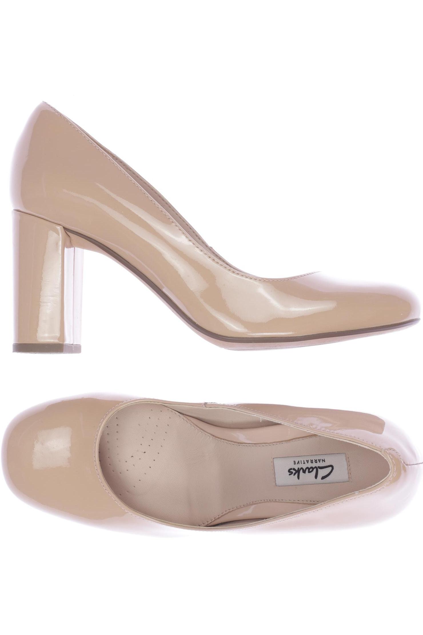 

Clarks Damen Pumps, beige, Gr. 39.5
