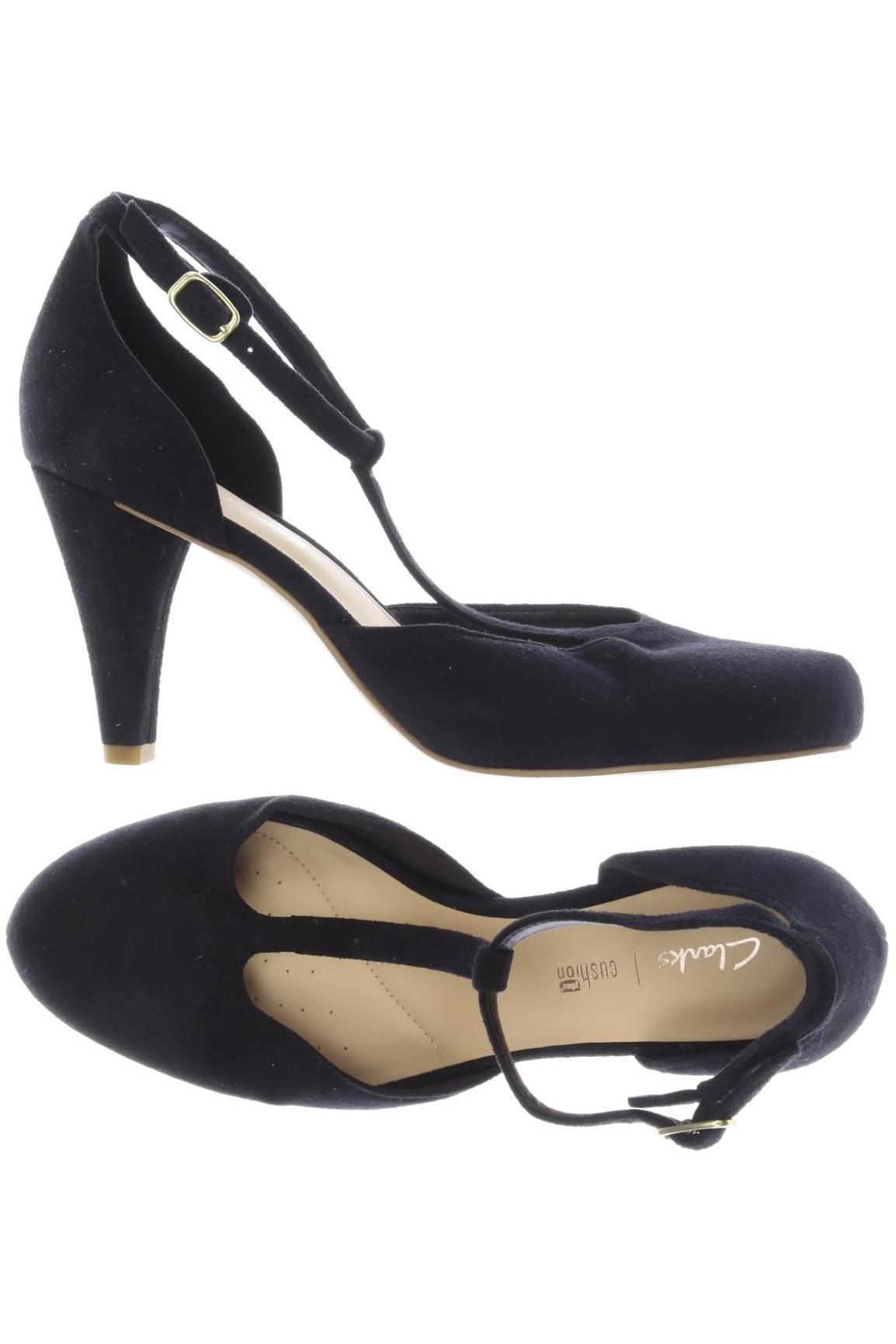

Clarks Damen Pumps, schwarz, Gr. 40