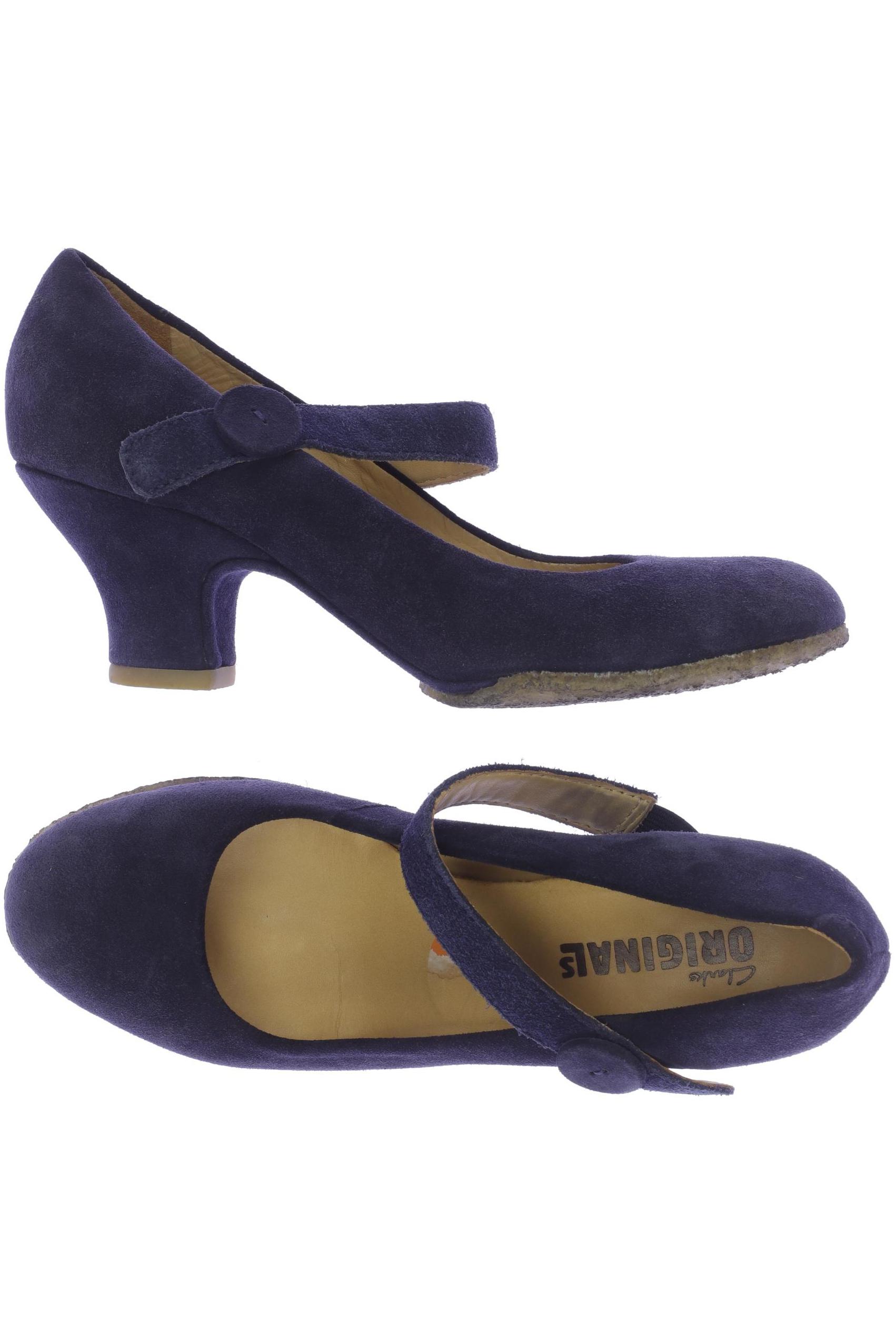 

Clarks Damen Pumps, marineblau, Gr. 7