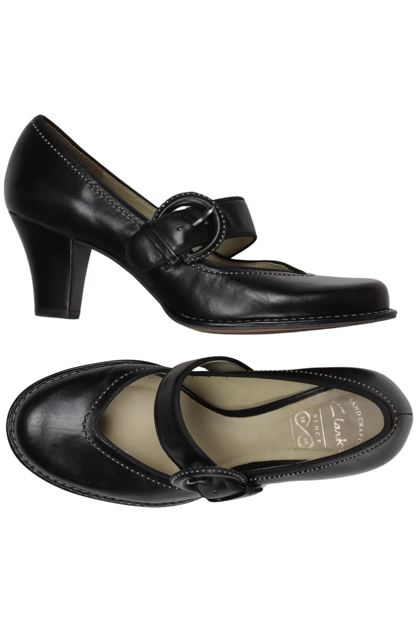 

Clarks Damen Pumps, schwarz, Gr. 4