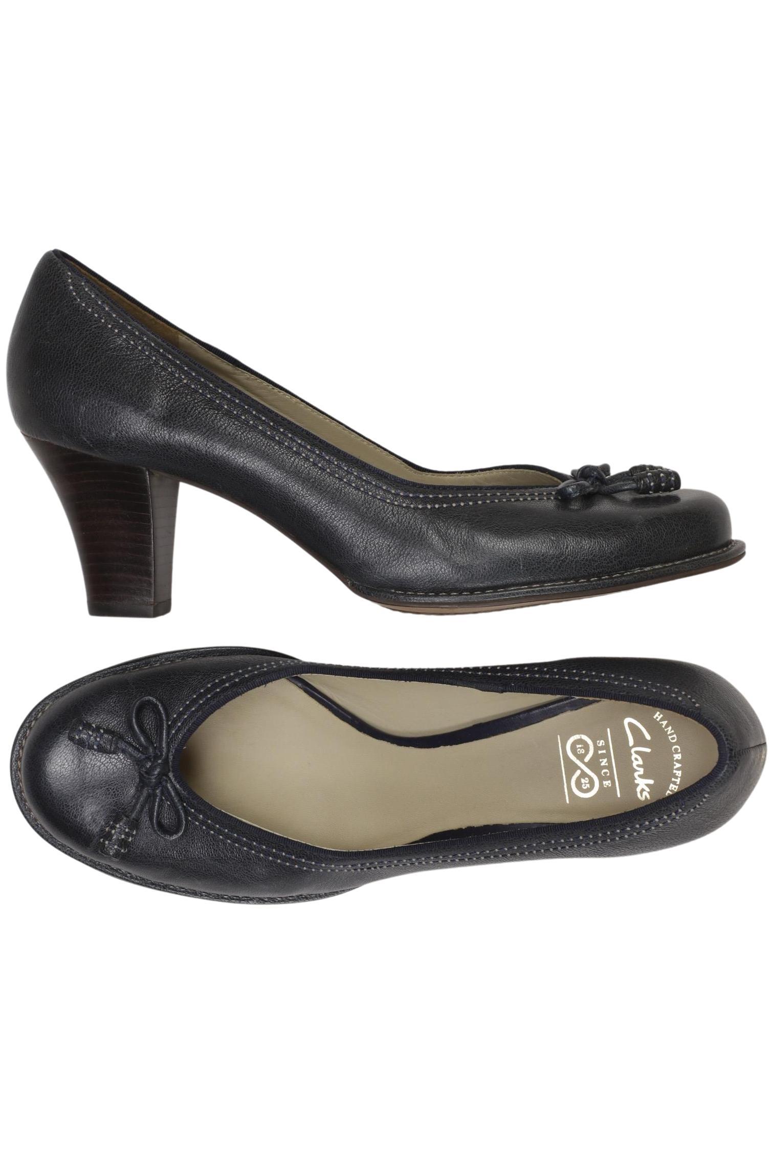 

Clarks Damen Pumps, marineblau, Gr. 7.5