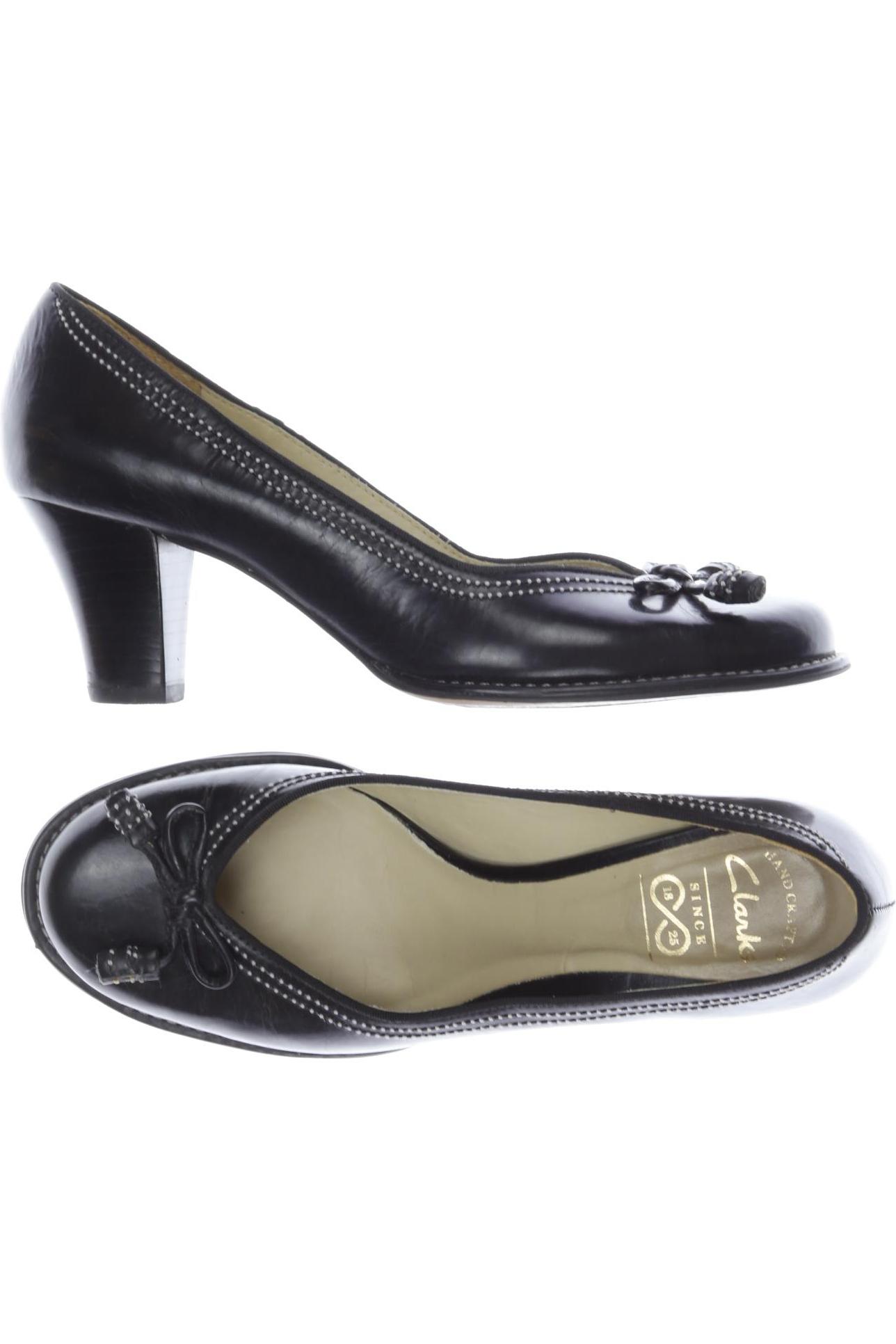 

Clarks Damen Pumps, schwarz, Gr. 4