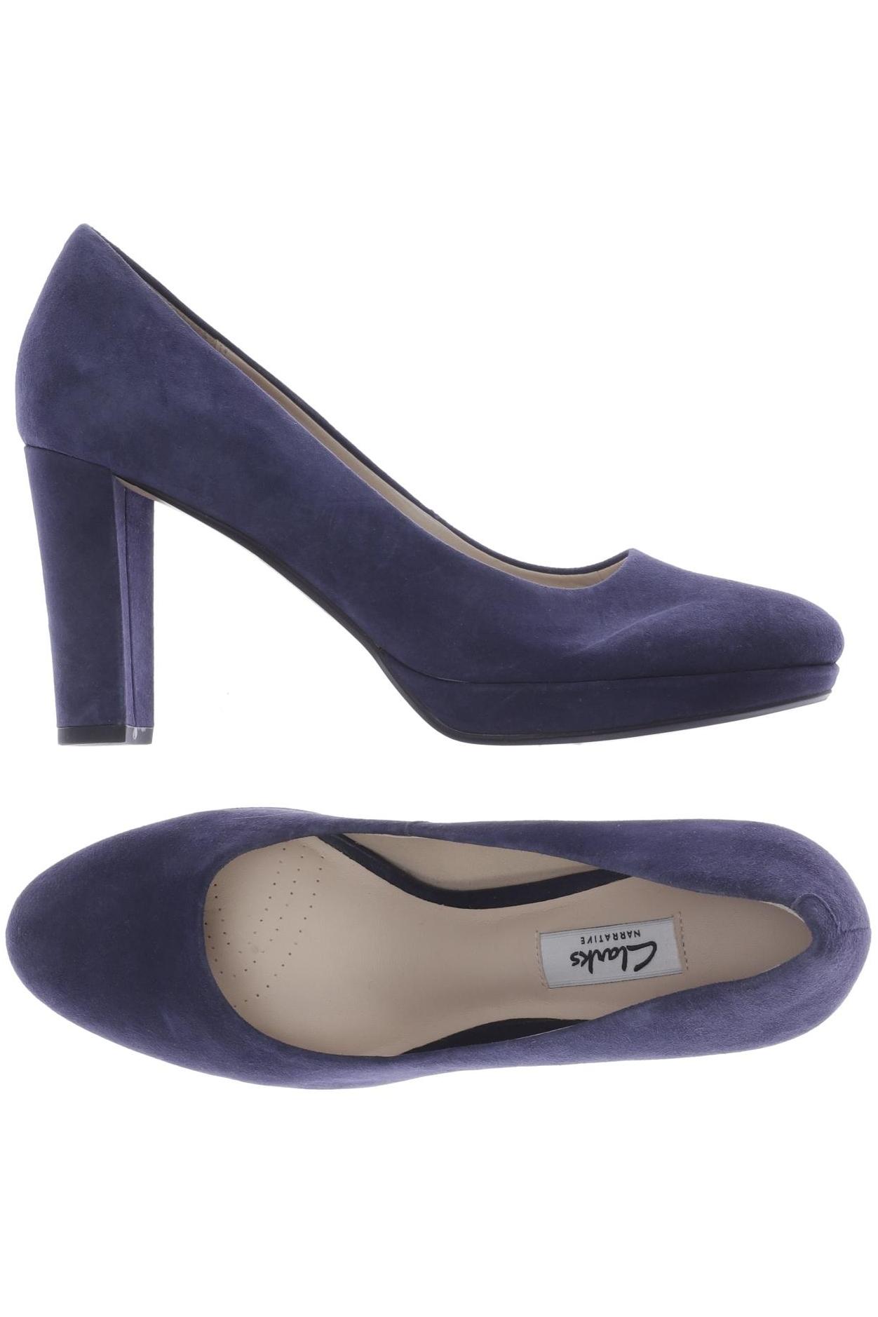 

Clarks Damen Pumps, marineblau, Gr. 39